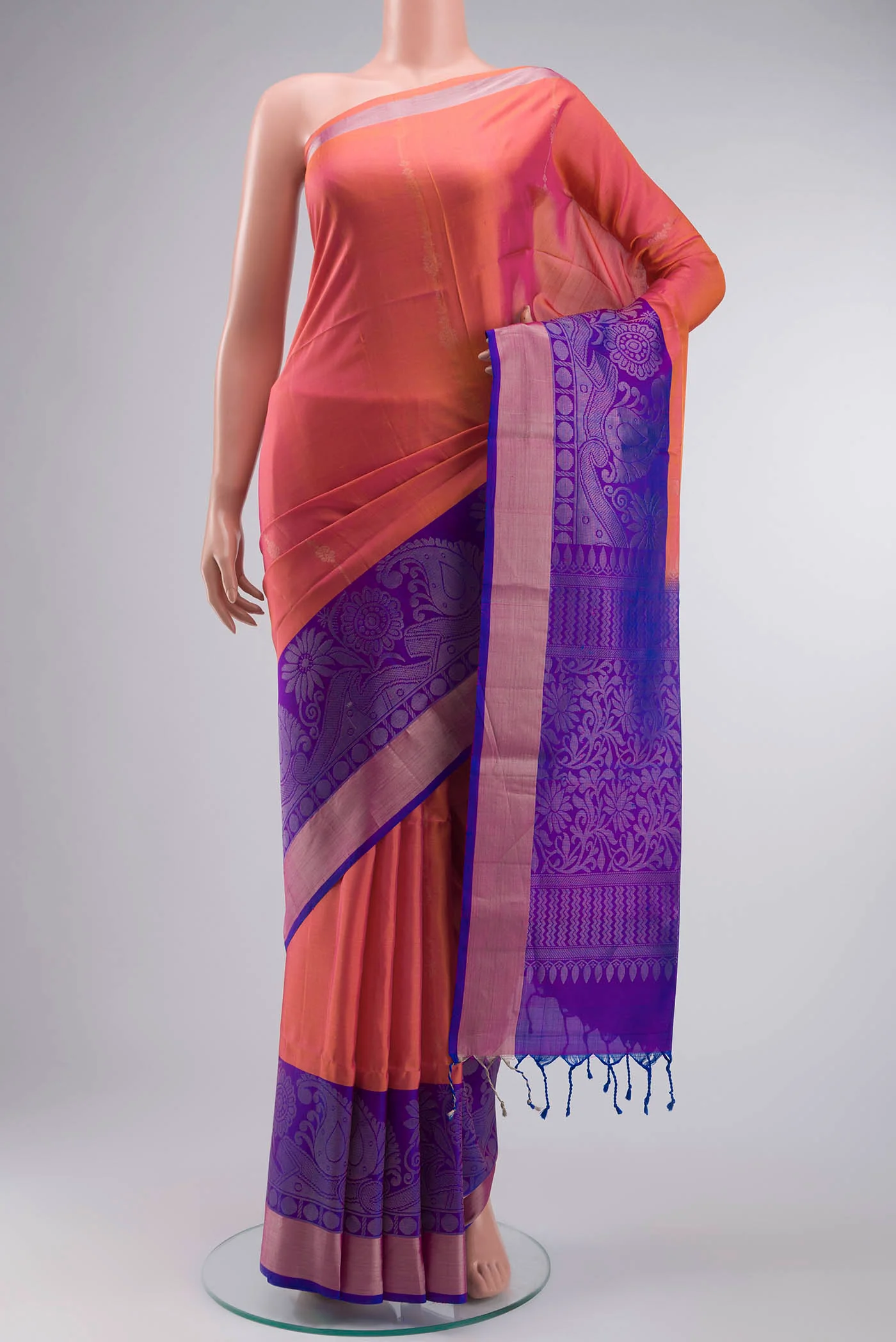 Pink Soft Silk Saree