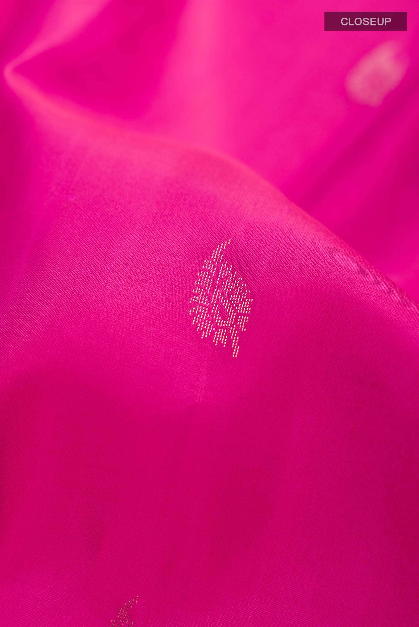 Pink Soft Silk Saree - Image 2
