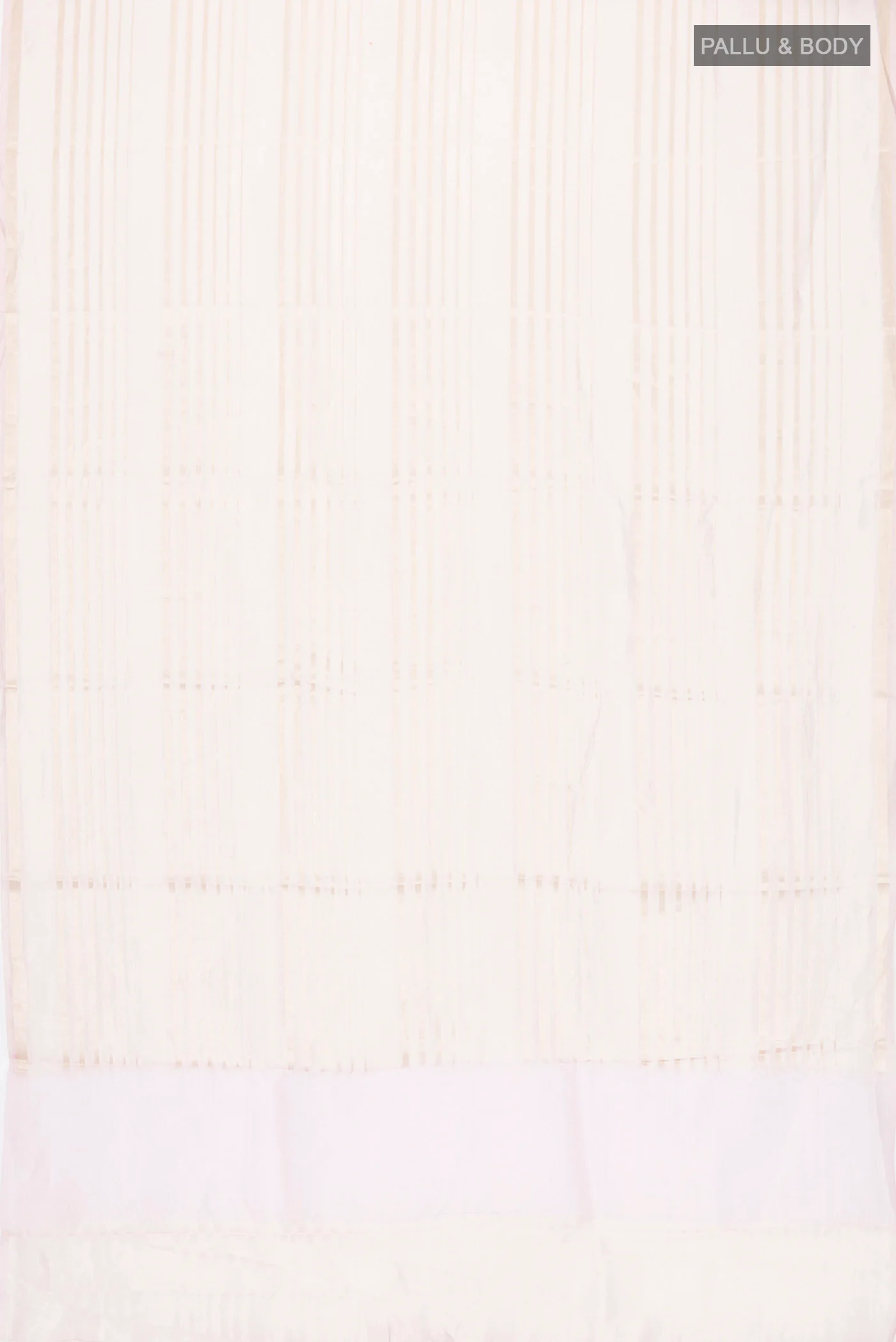 Rose Gold Tissue Silk Saree - Image 5