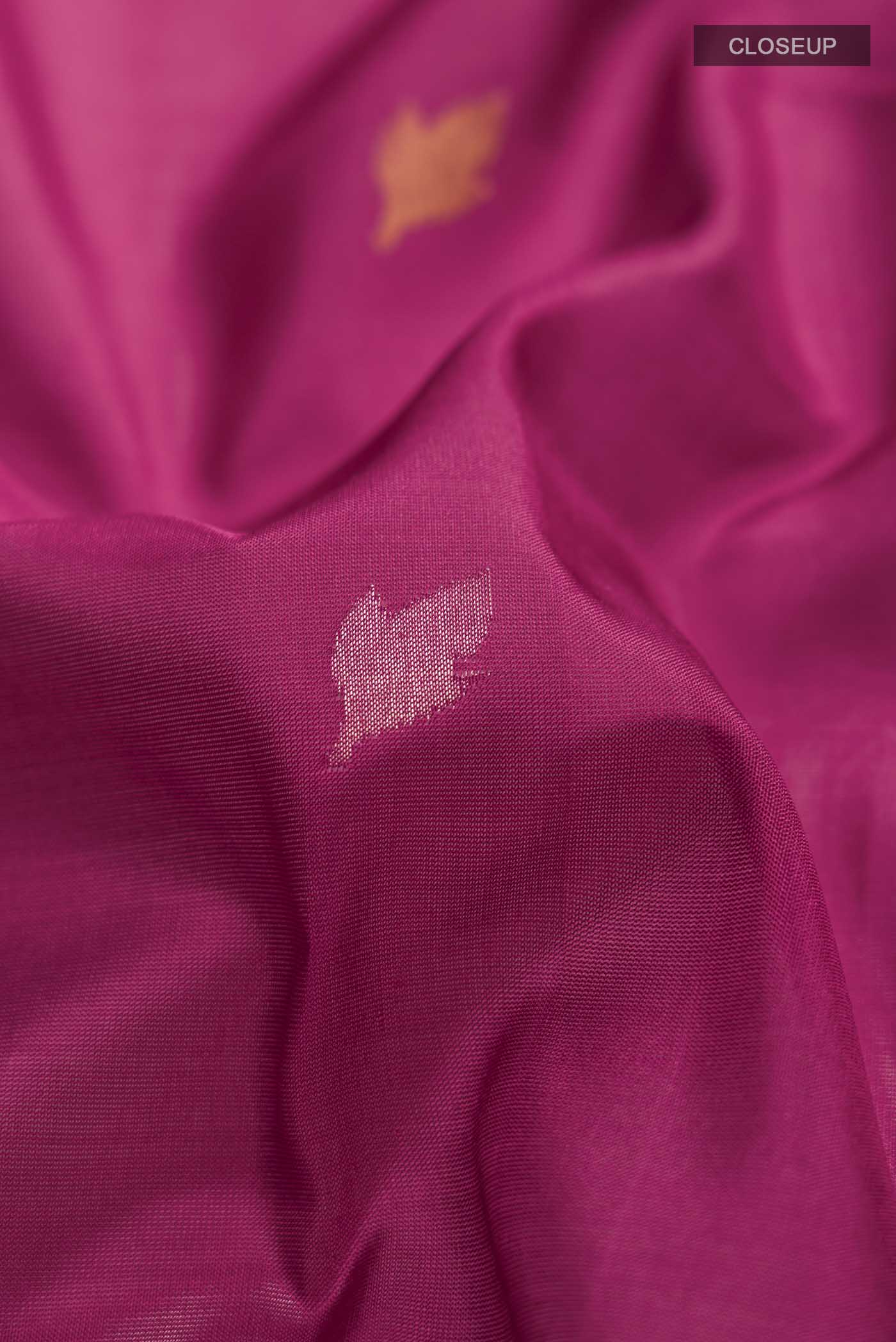 Pink Uppada Silk Saree - Image 2