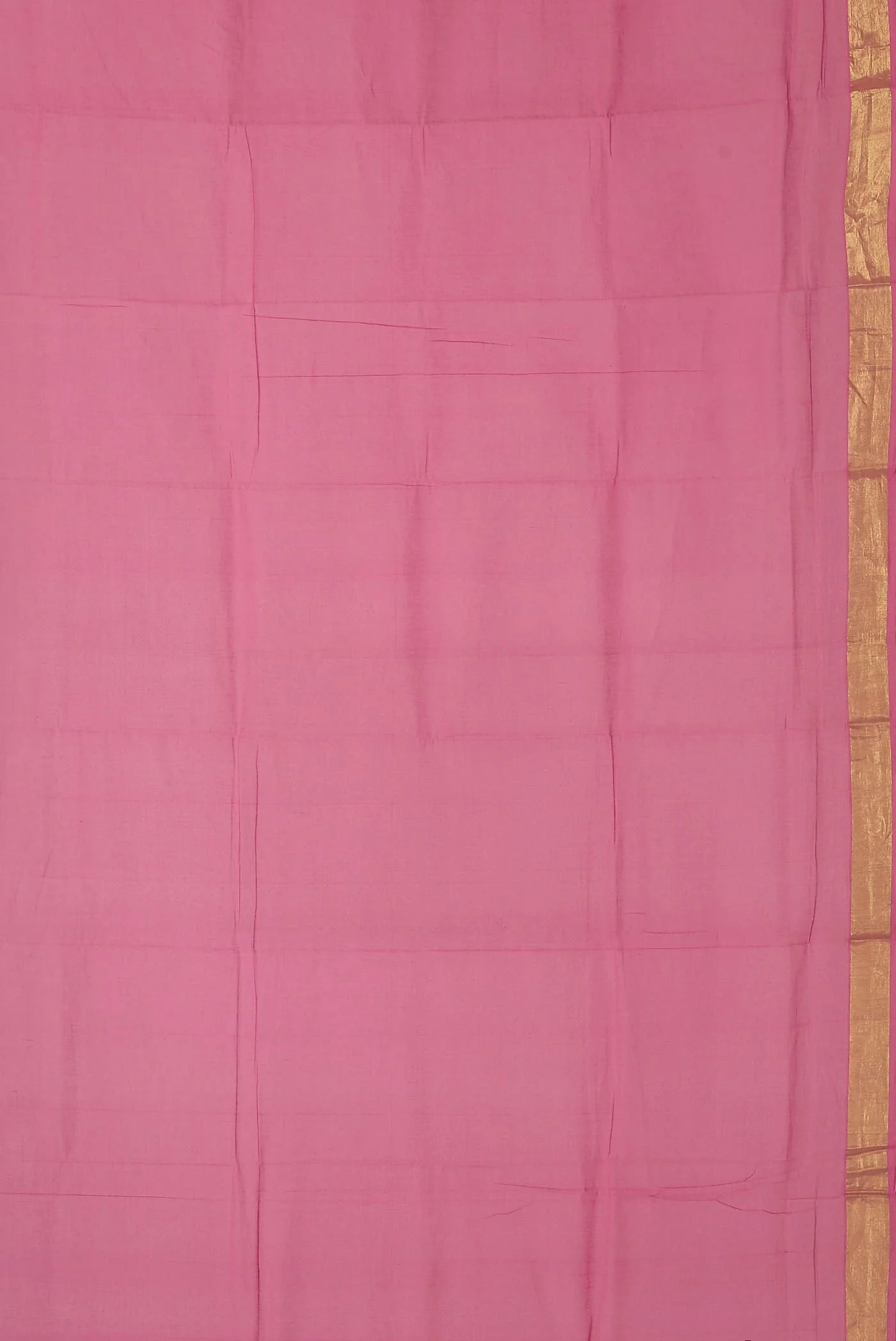 Pink Venkatagiri Cotton Saree - Image 6