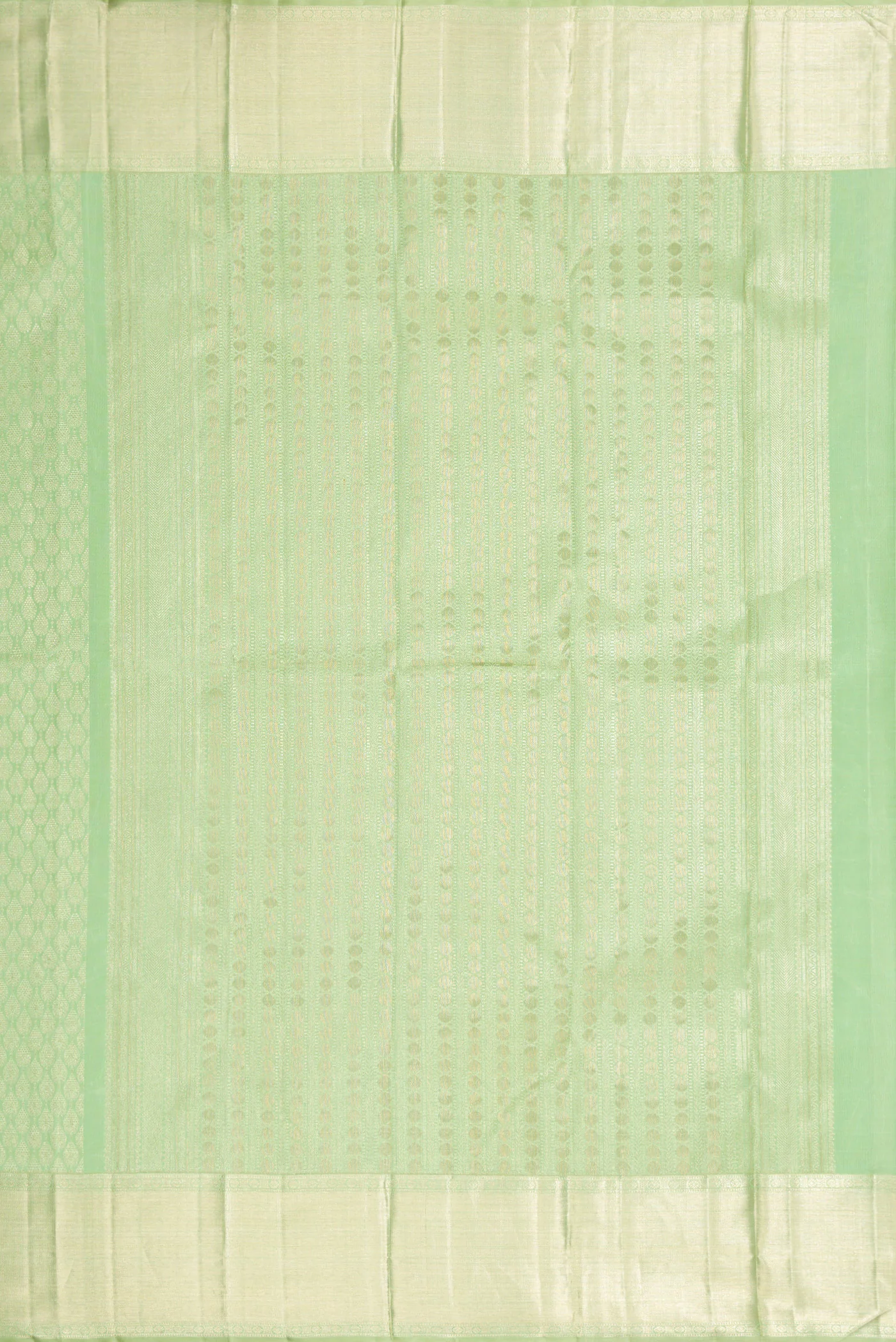 Pista Green Kanchipuram Silk Saree - Image 7