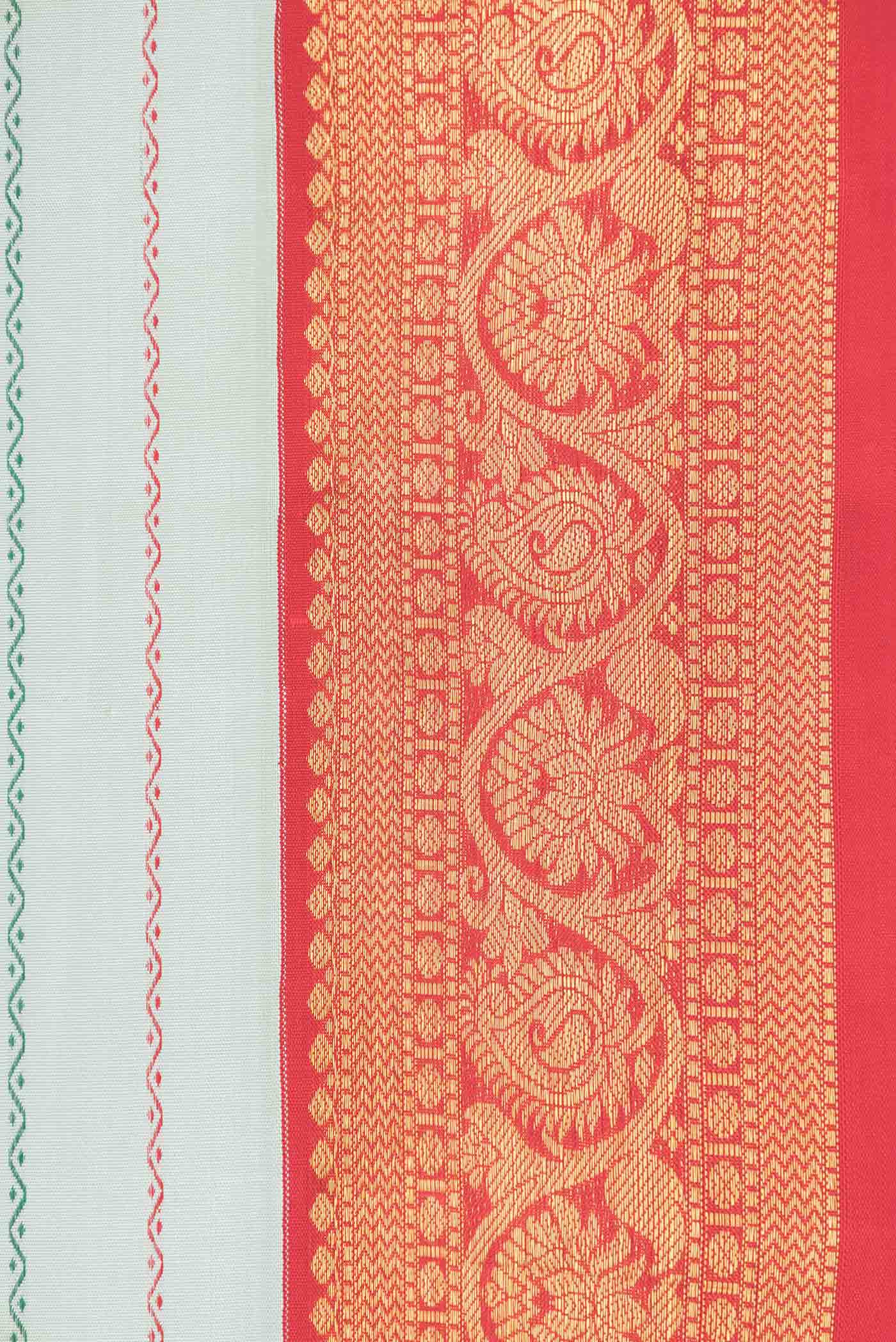 Light Blue Kanjivaram Silk Saree - Image 3