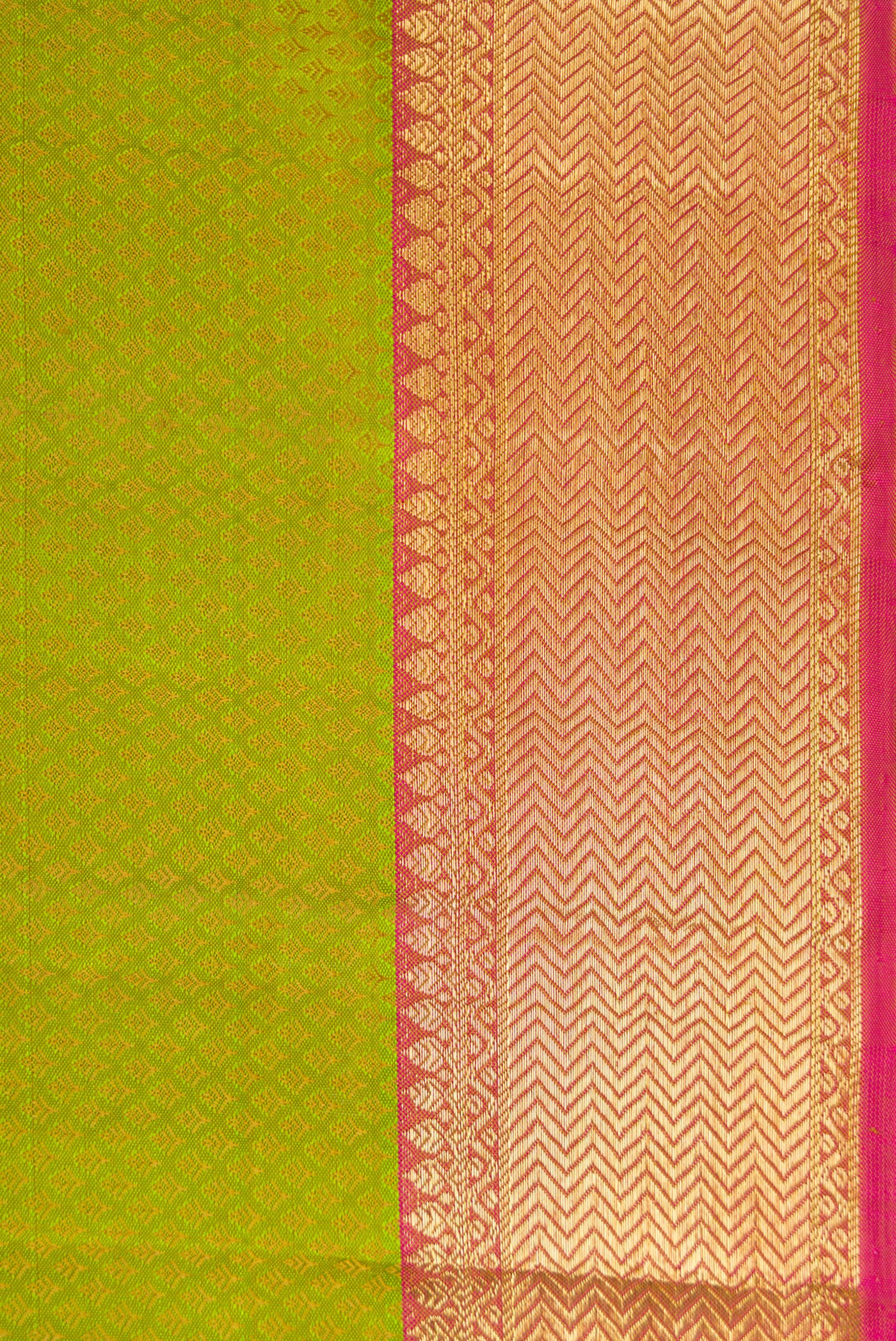 Green Kanjivaram Silk Saree - Image 3