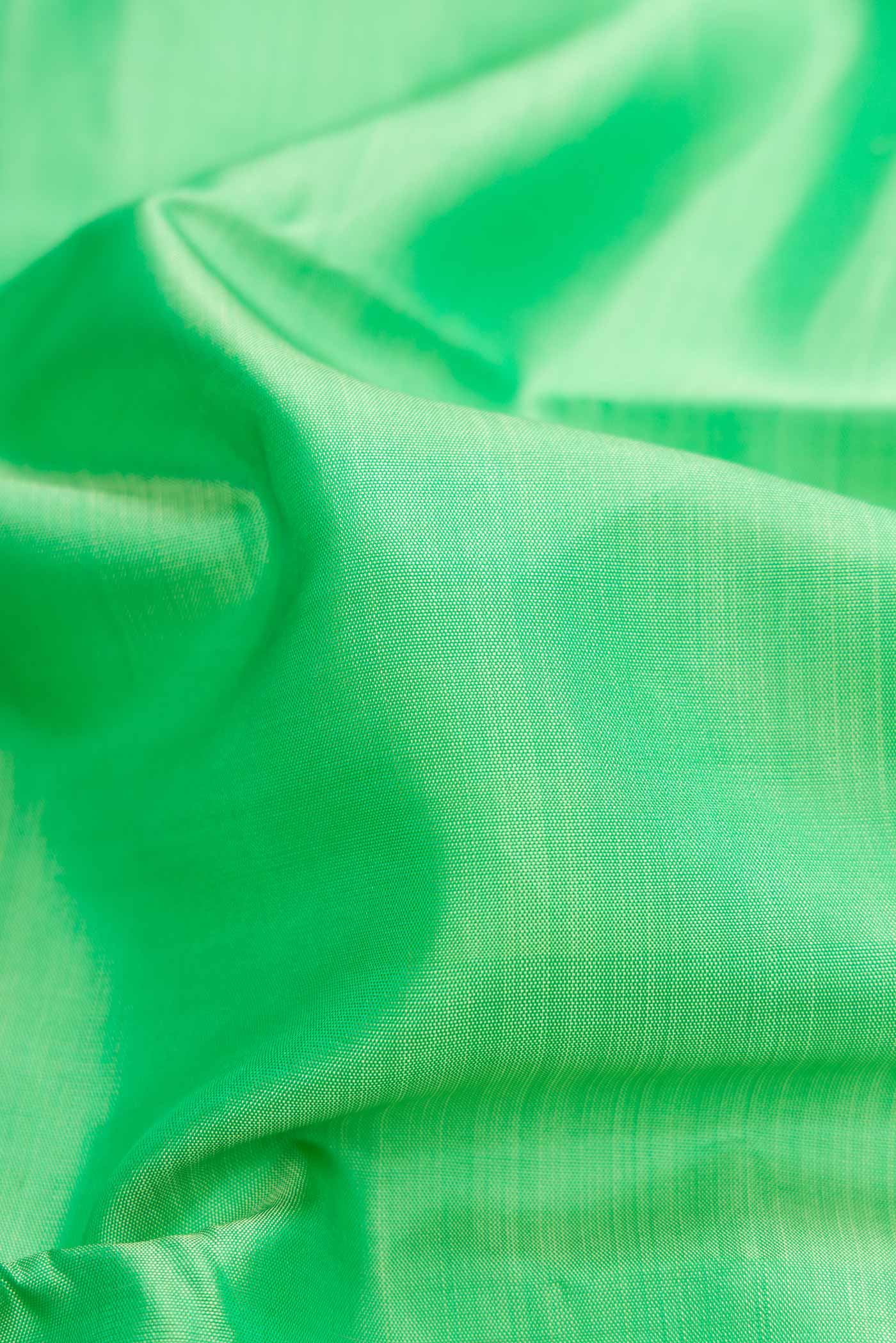 Pista Green Kanjivaram Silk Saree - Image 2
