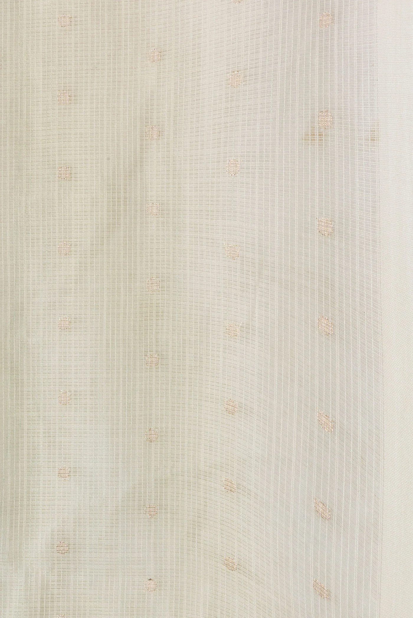 Cream Kota Silk Saree - Image 3