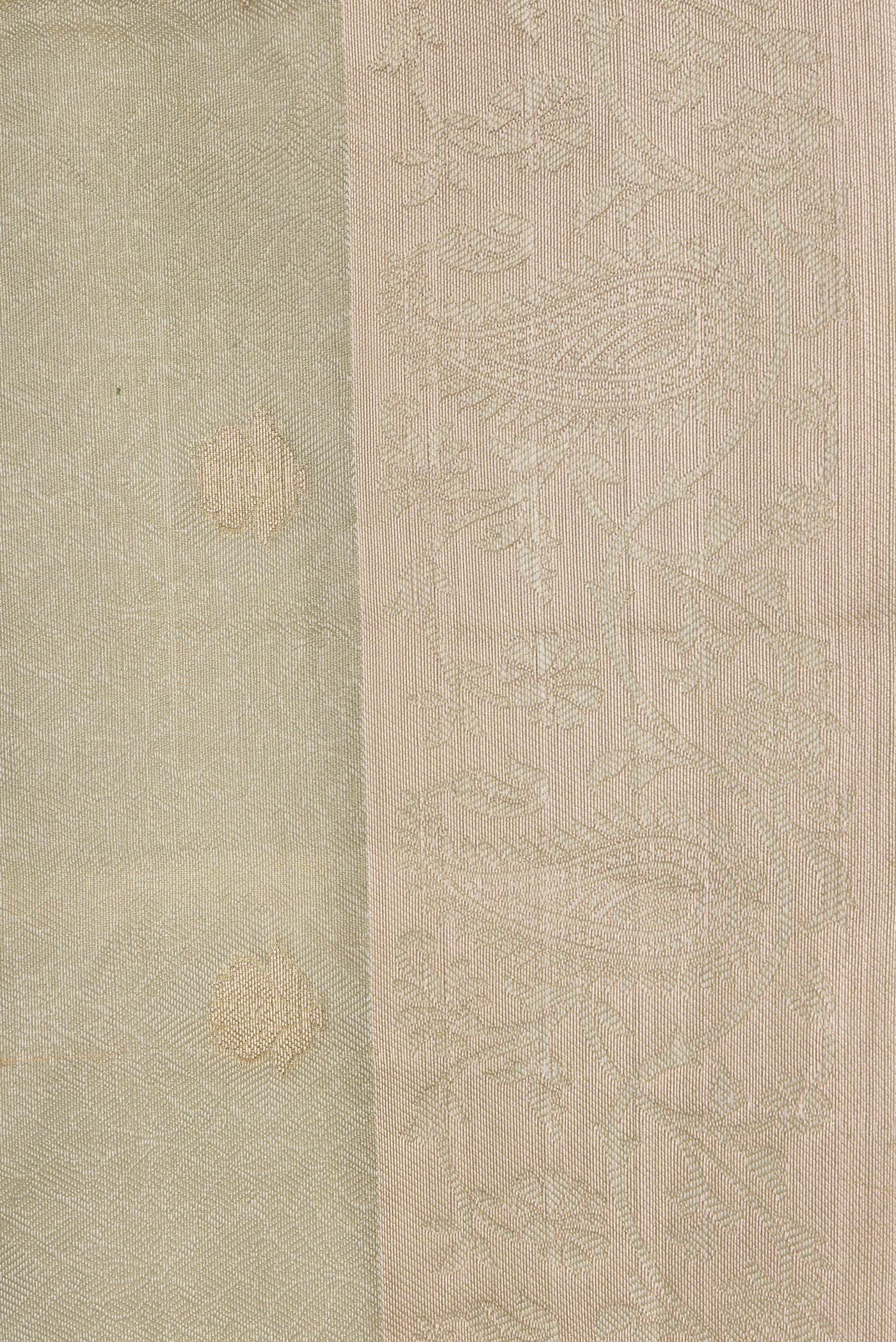 Pista Green Organza Silk Saree - Image 3