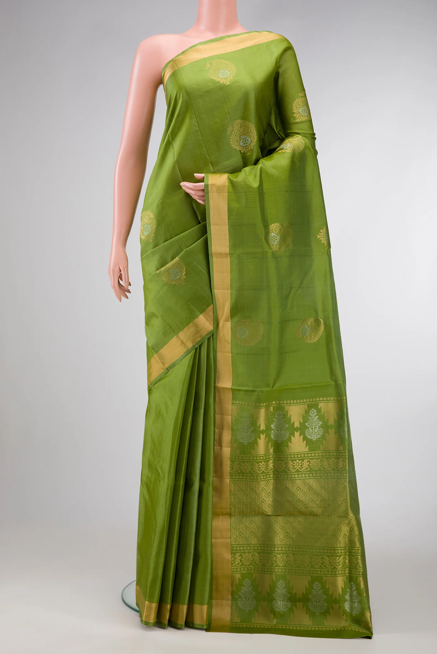 Green Soft Silk Saree