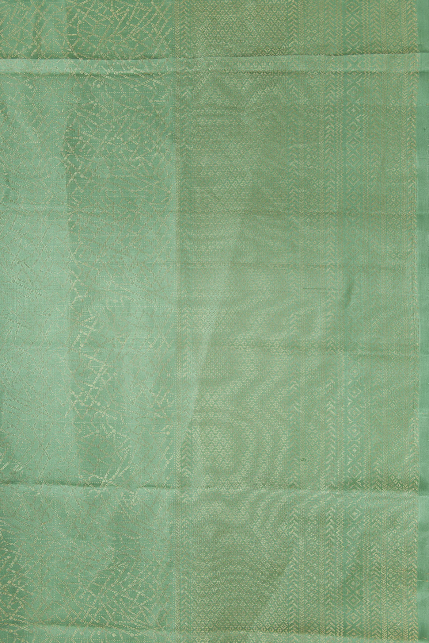 Sage Green Soft Silk Saree - Image 3