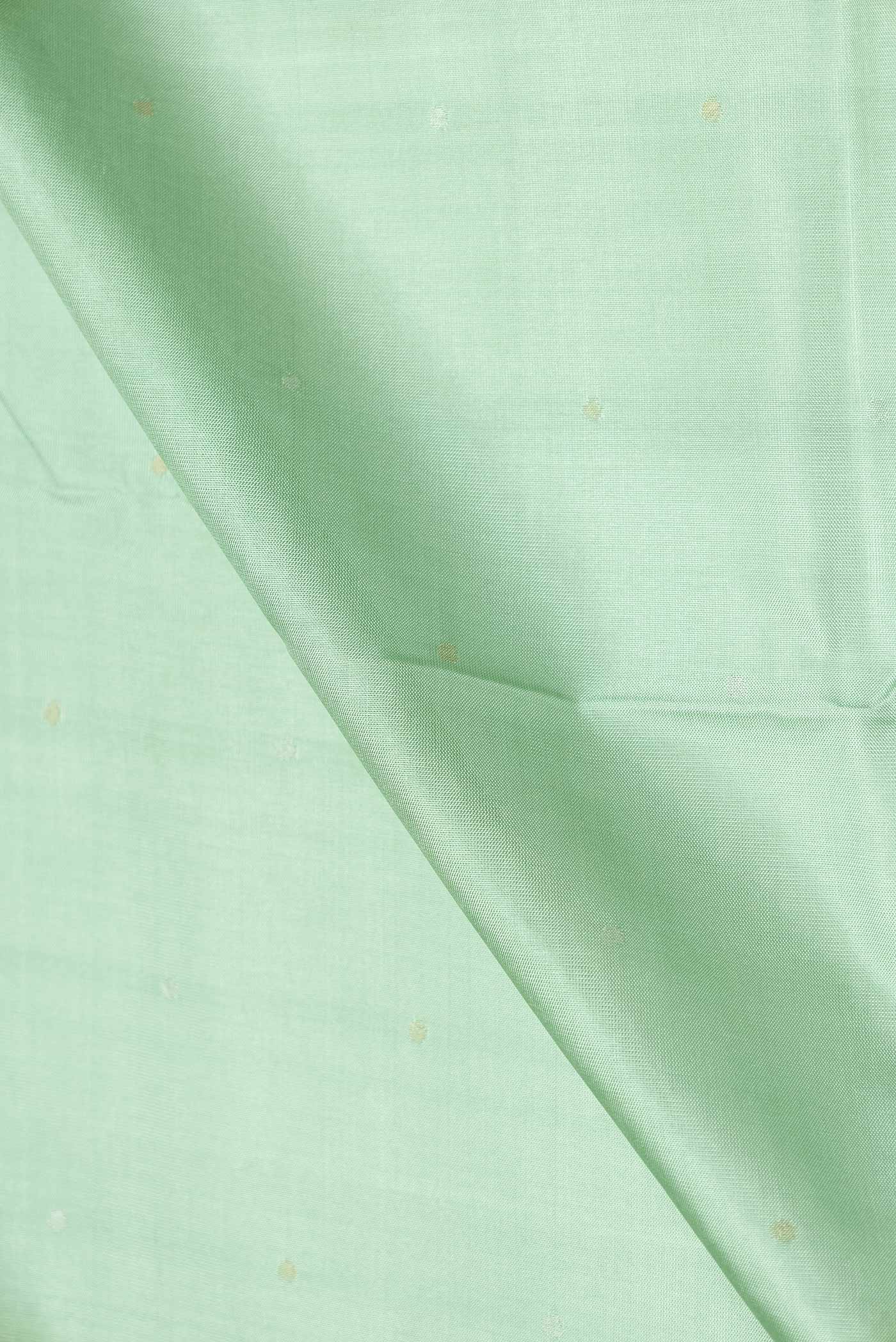 Pista Green Dual Tone Uppada Silk Saree - Image 2
