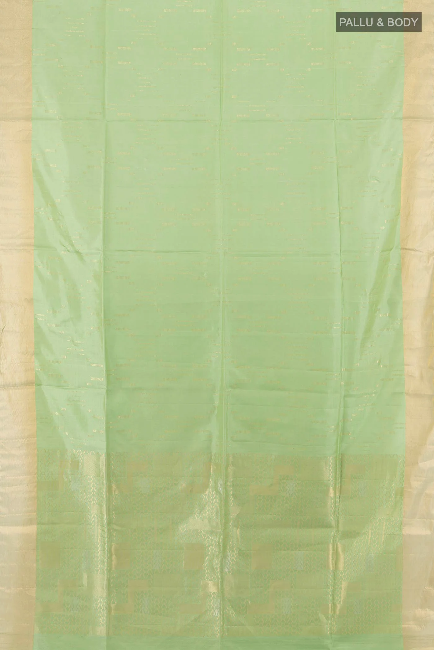 Pista Green Soft Silk Saree - Image 5