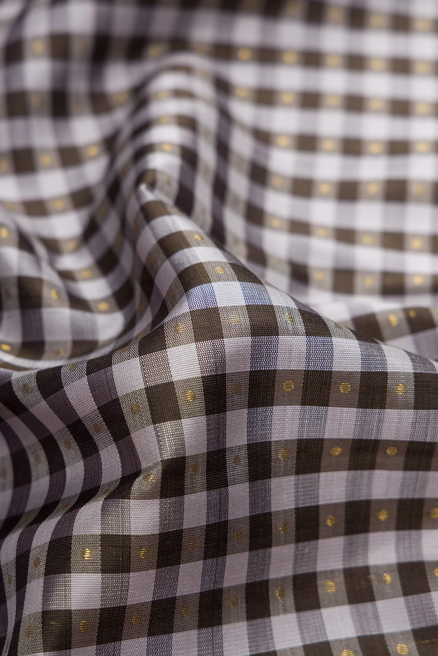 Pure Silk Pure Zari Multi Color Kanjivaram Saree - Image 2