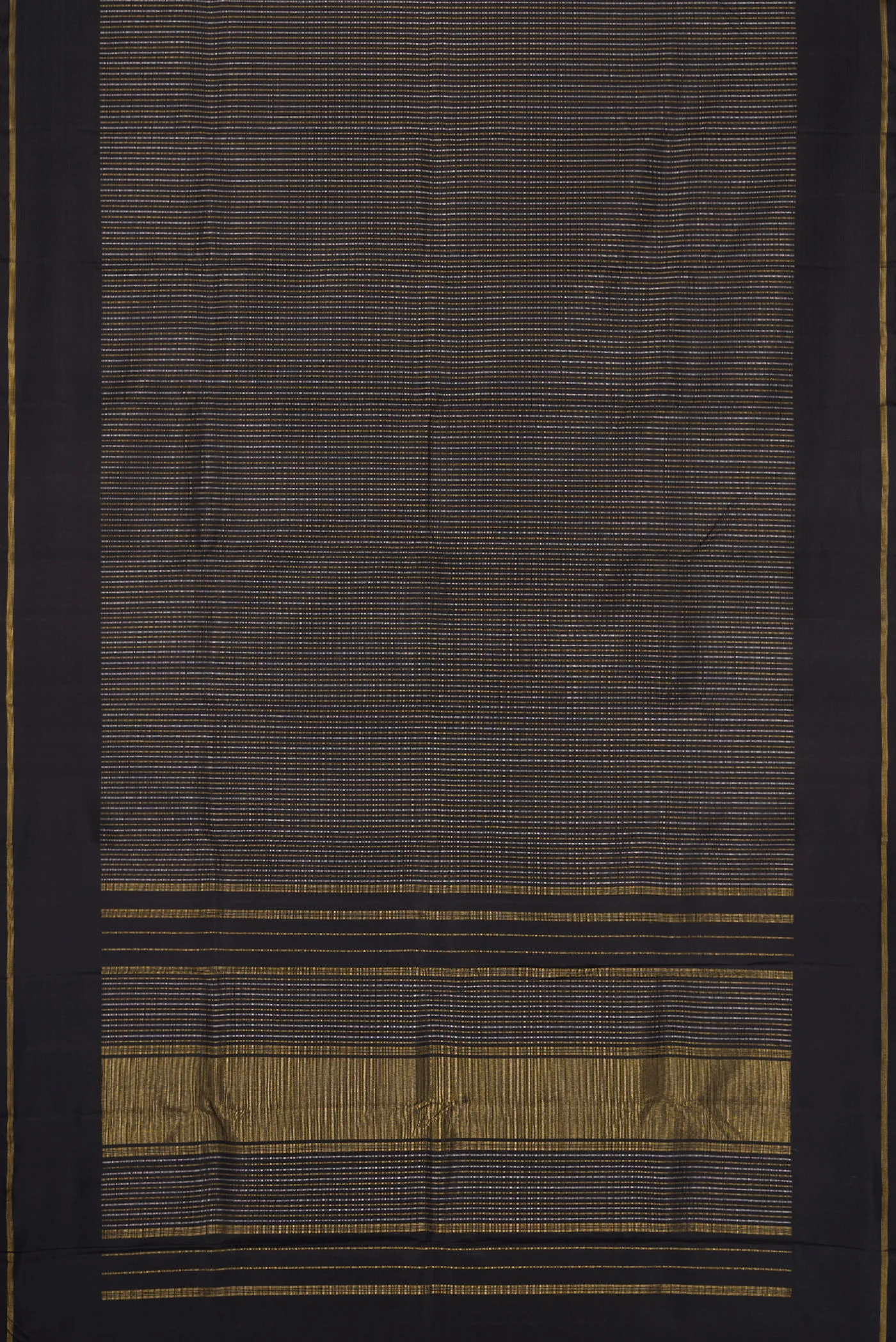 Pure Silk Pure Zari Black Kanchipuram Saree - Image 6