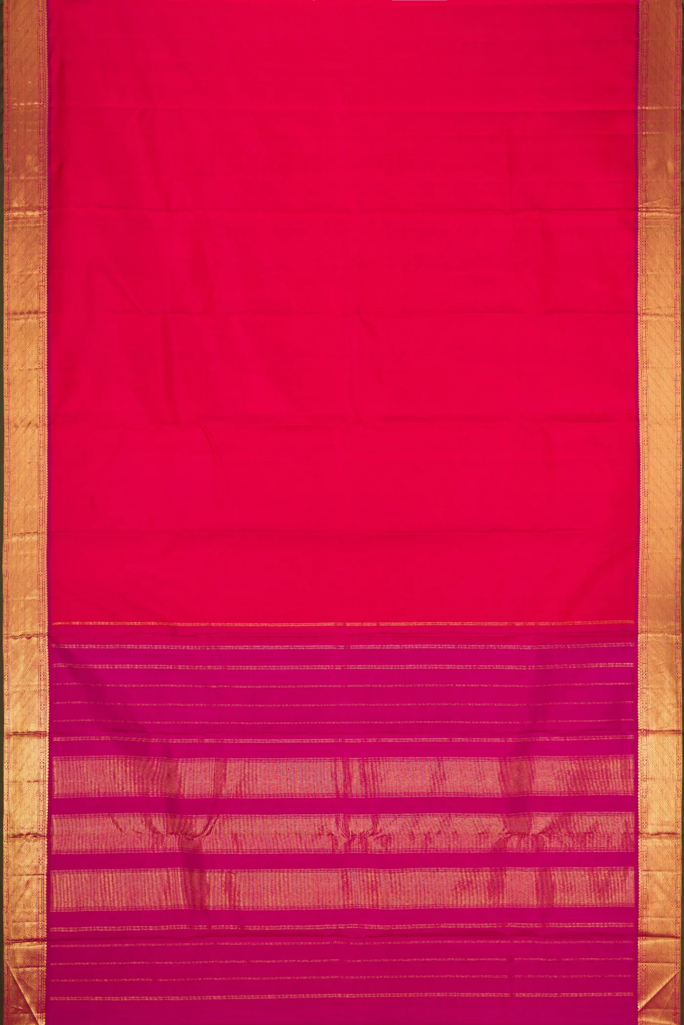 Pink Kanchipuram Silk Saree - Image 6