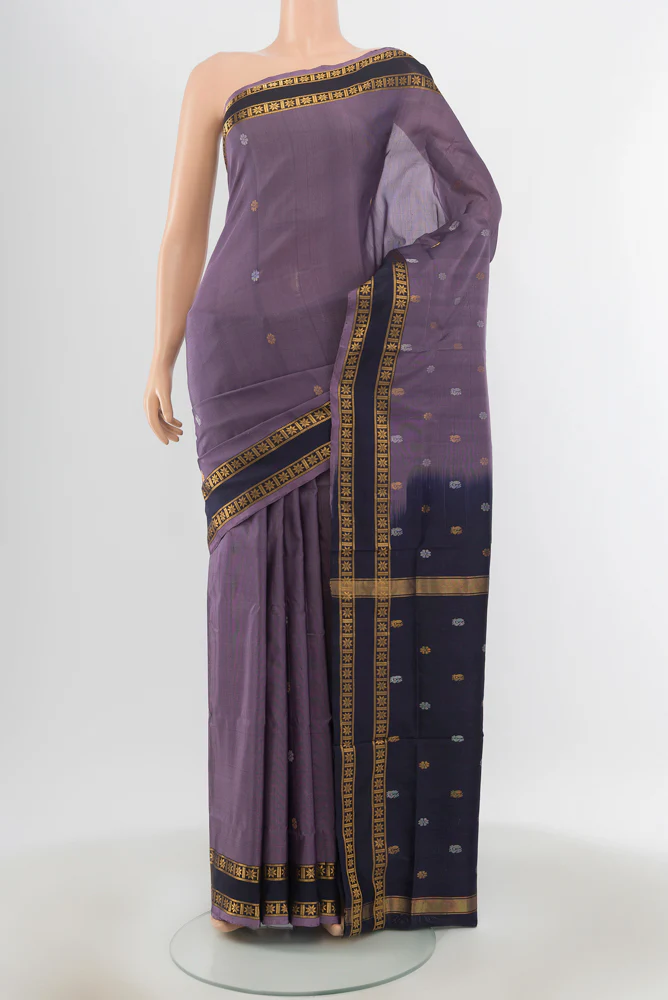 Lavender Uppada Silk Saree