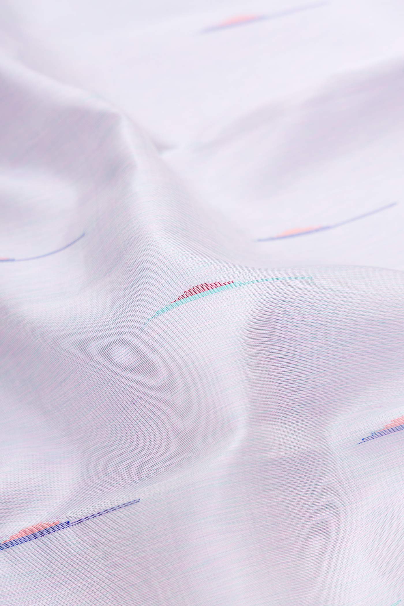 Pure Silk Pure Zari Lavender Dual Tone Kanjivaram Saree - Image 2