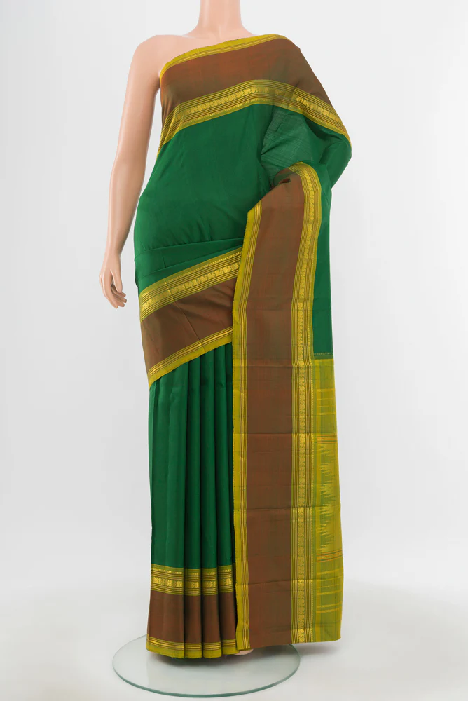 Green Kanchipuram Silk Saree