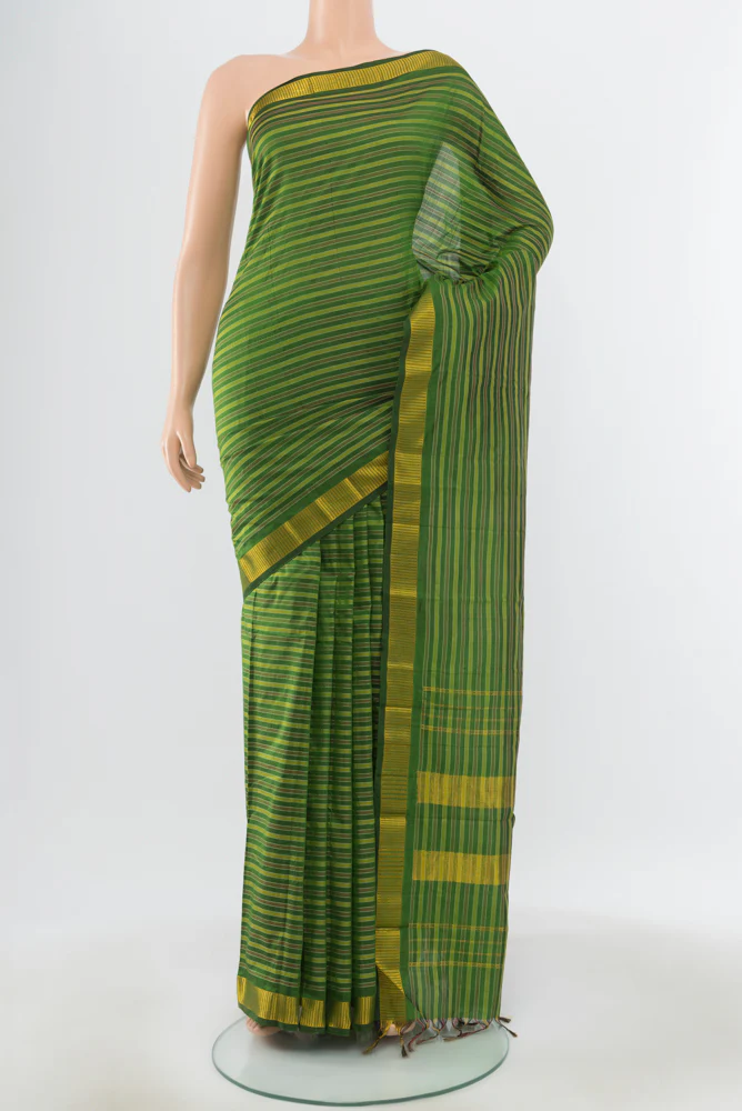 Green Kanjivaram Silk Saree