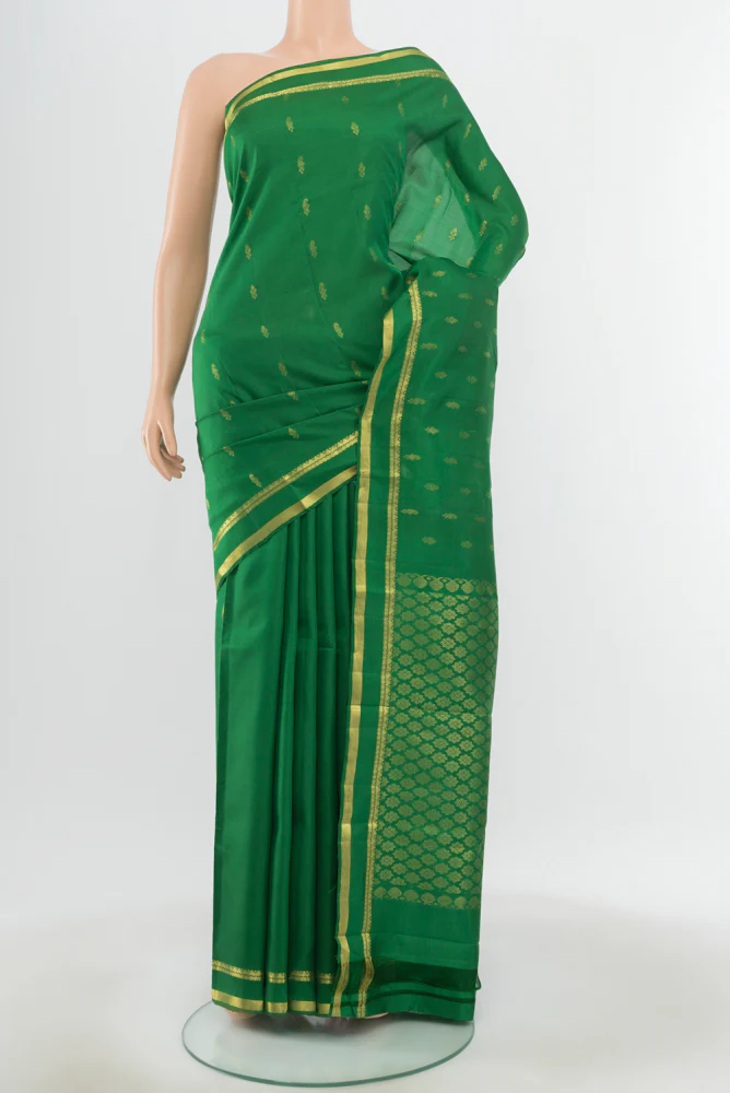 Green Kanjivaram Silk Saree