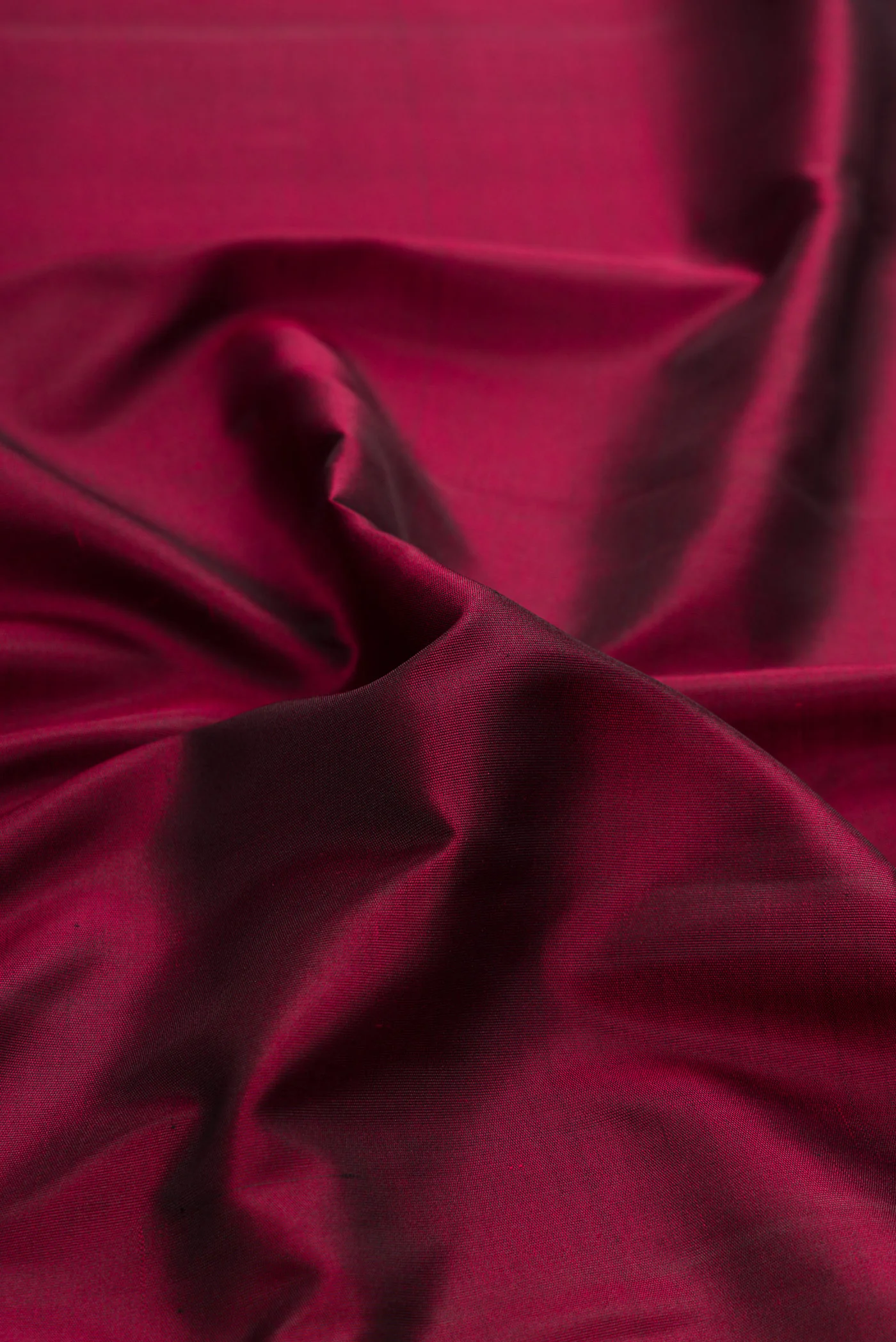 Pure Silk Pure Zari Maroon Kanchipuram Saree - Image 2