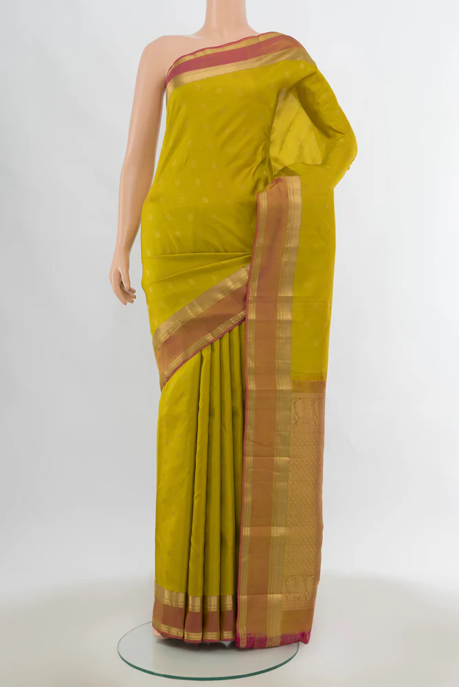 Green Kanchipuram Silk Saree