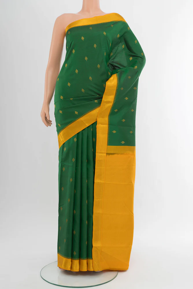 Green Kanchipuram Silk Saree