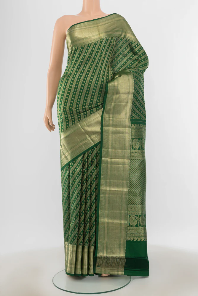 Green Kanchipuram Silk Saree