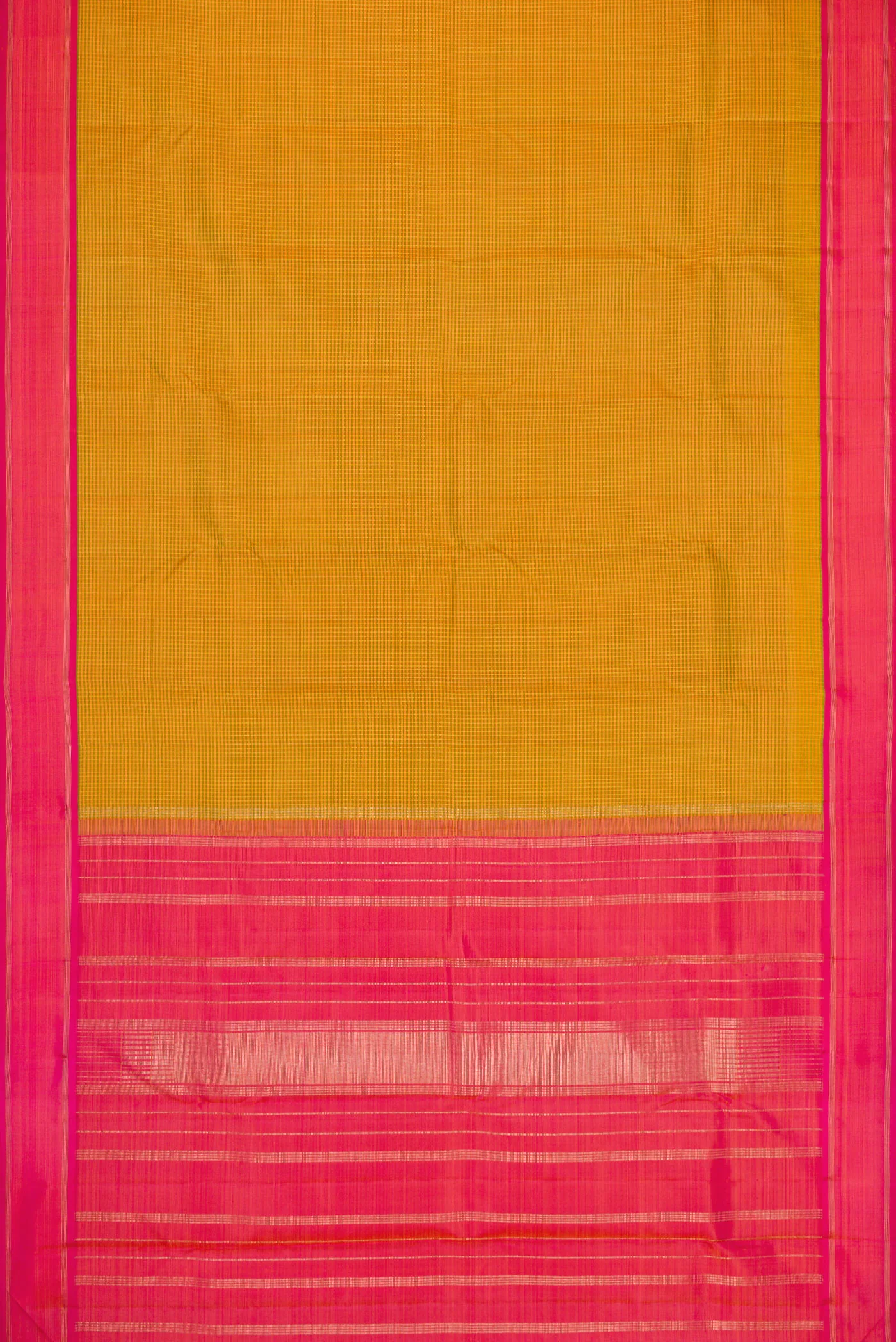 Pure Silk Pure Zari Multi Color Kanjivaram Saree - Image 6
