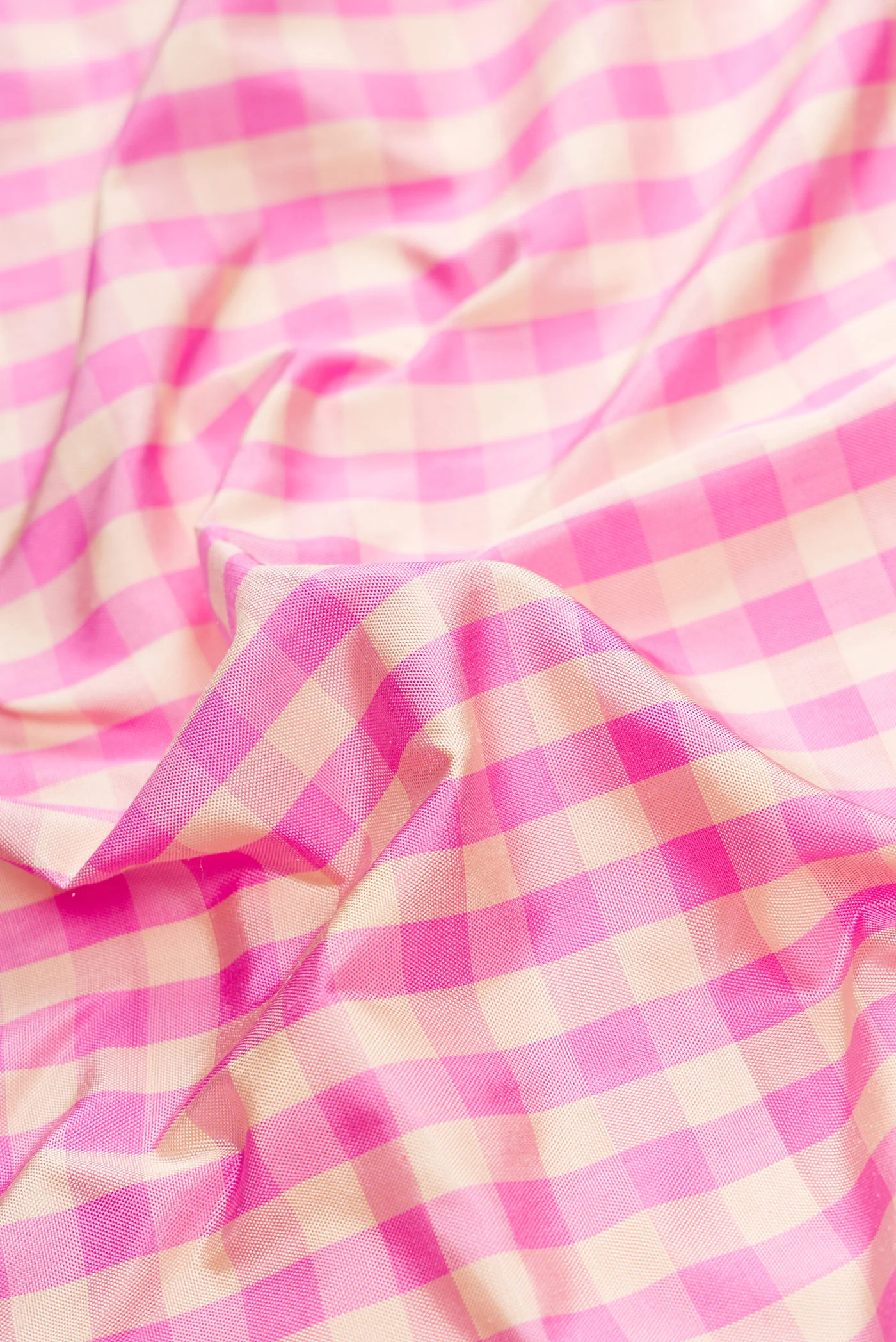 Pure Silk Pure Zari Pink Double Ikat Saree - Image 2