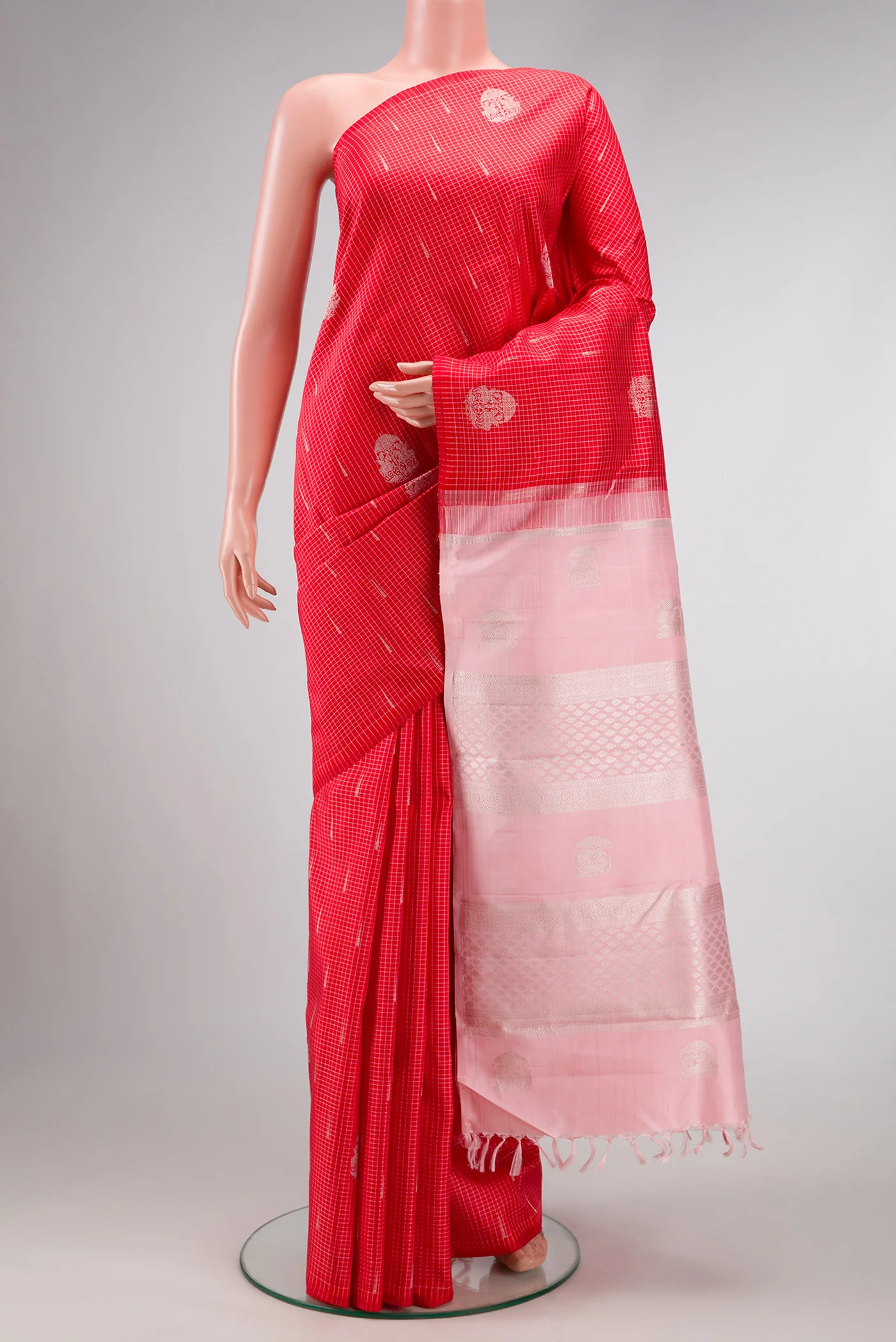 Red Kanjivaram Silk Saree