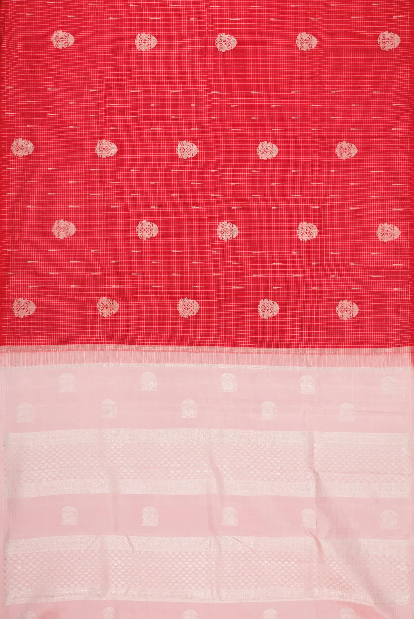 Red Kanjivaram Silk Saree - Image 5