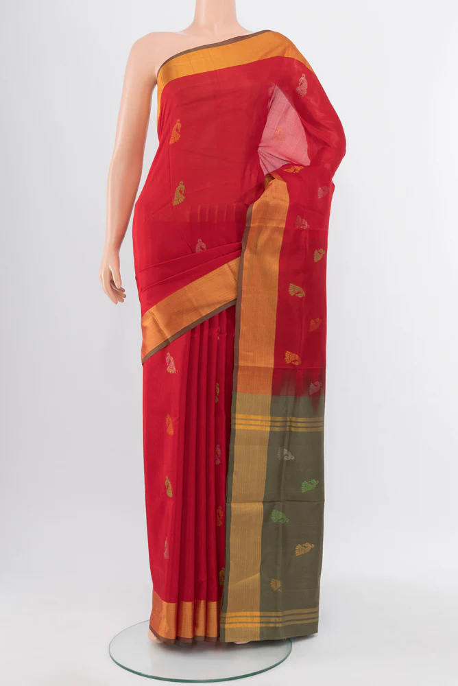Red Uppada Silk Saree