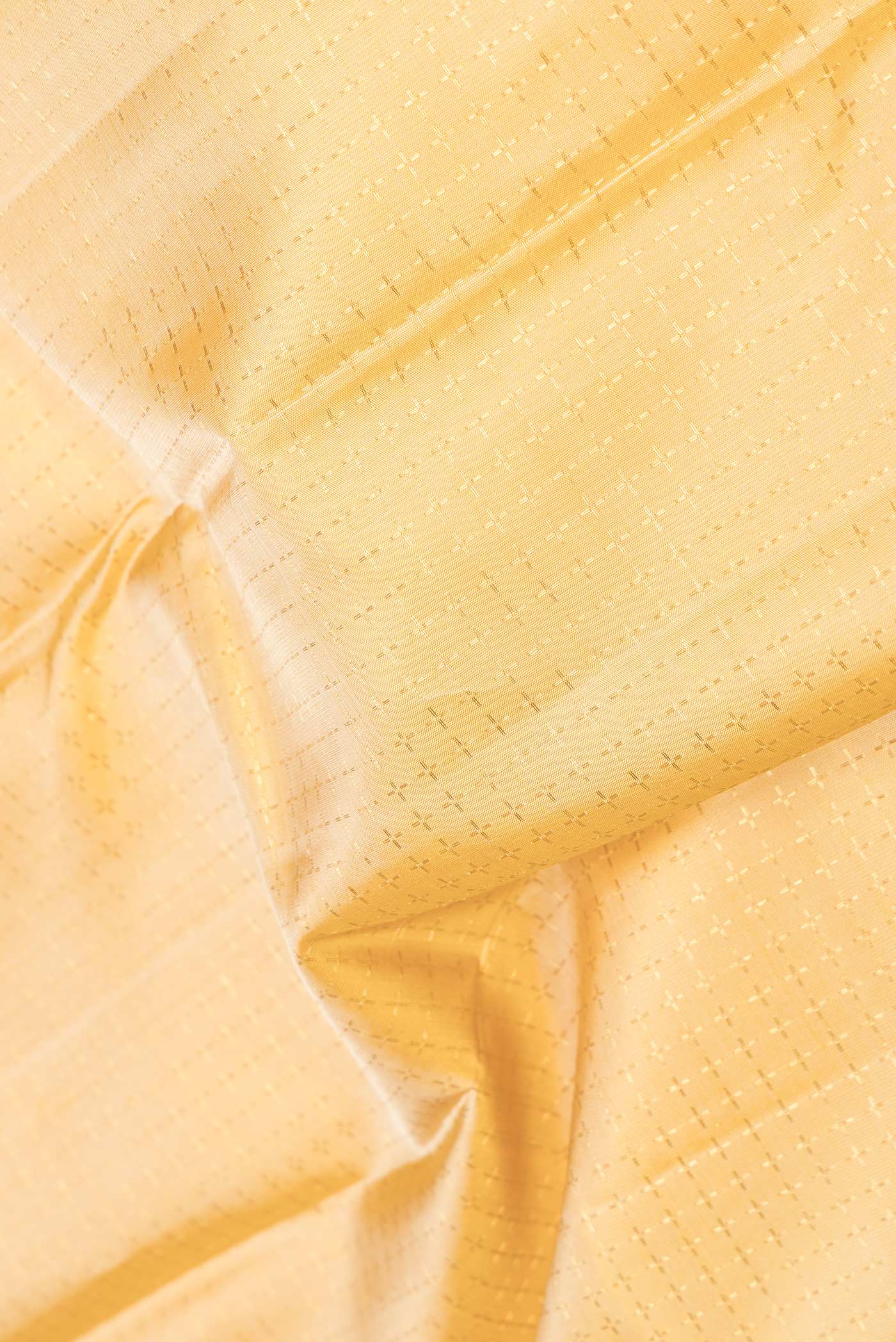 Pure Silk Pure Zari Sandal Dual Tone Kanchipuram Saree - Image 2