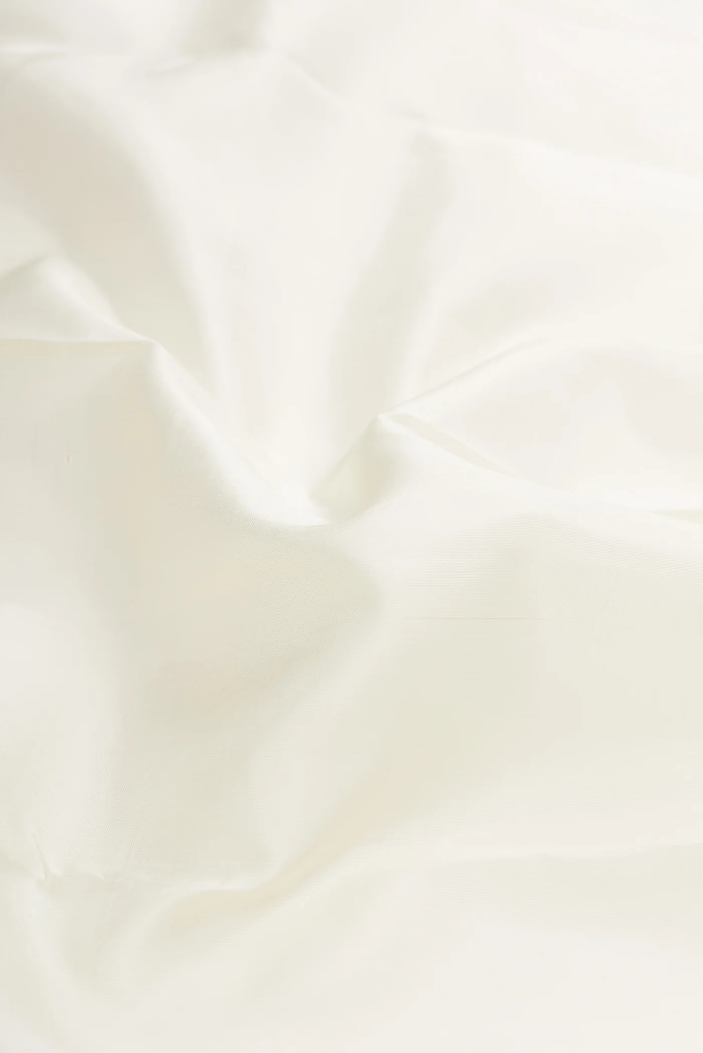 Pure Silk Pure Zari White Kanjivaram Saree - Image 2