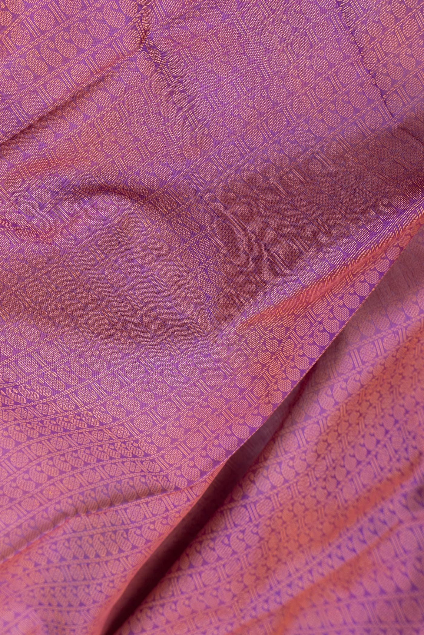 Purple Coimbatore Silk Cotton Saree - Image 2