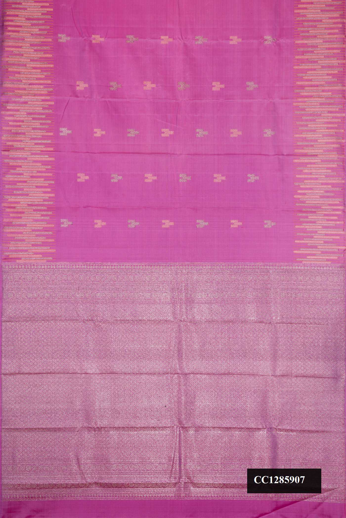 Purple Dual Tone Kanchipuram Silk Saree