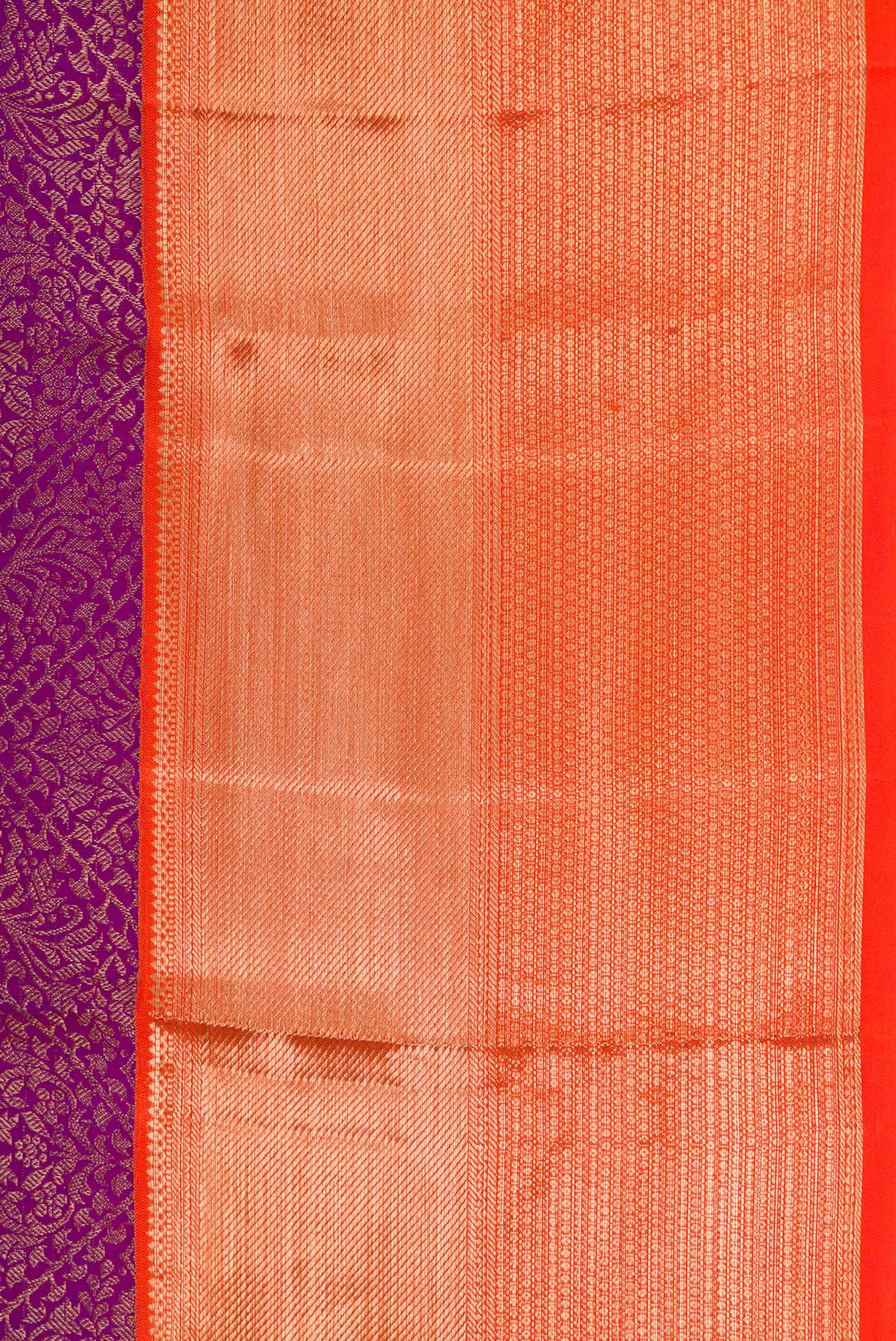 Purple Kanchipuram Silk Saree - Image 3