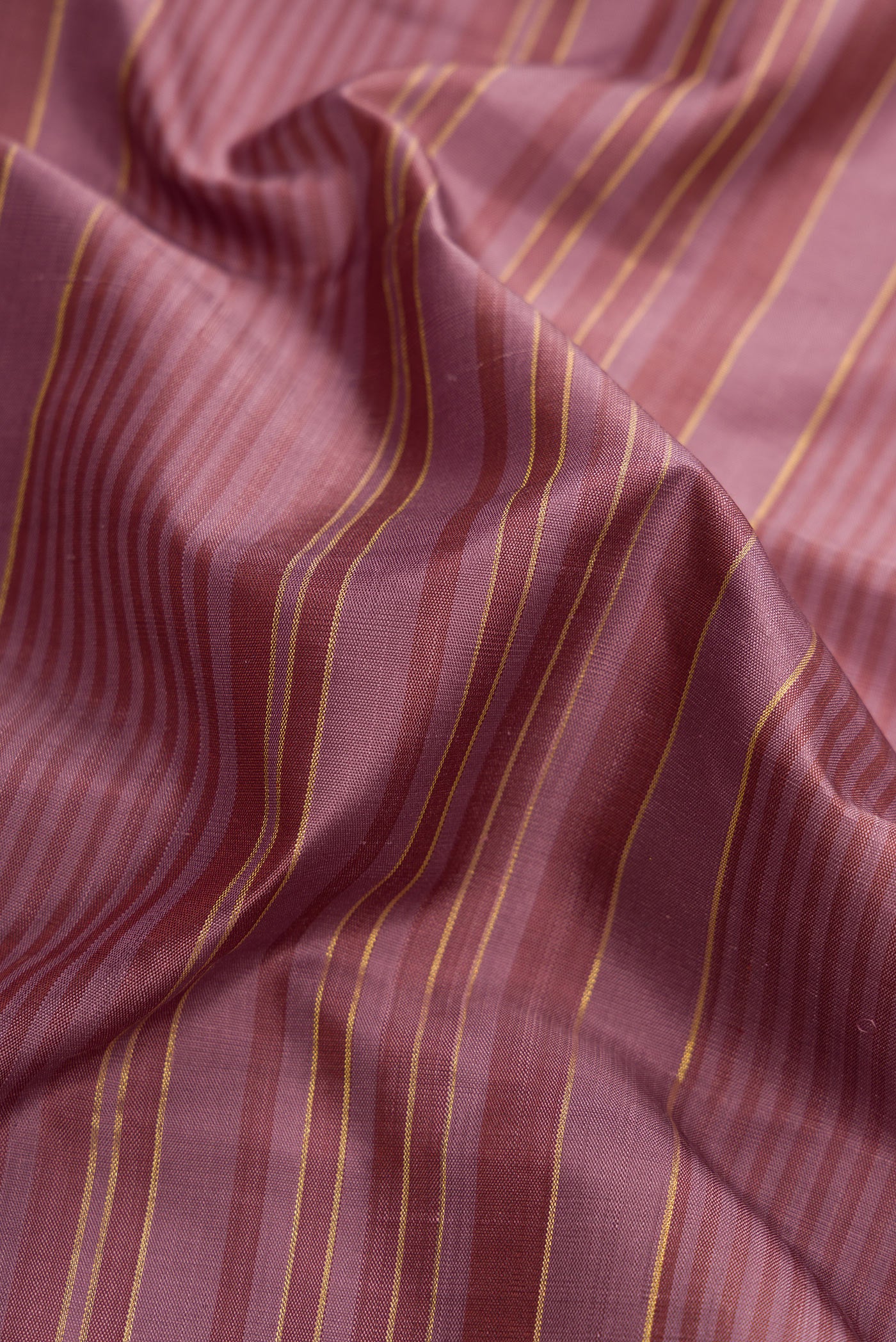 Mauve Kanjivaram Silk Saree - Image 2