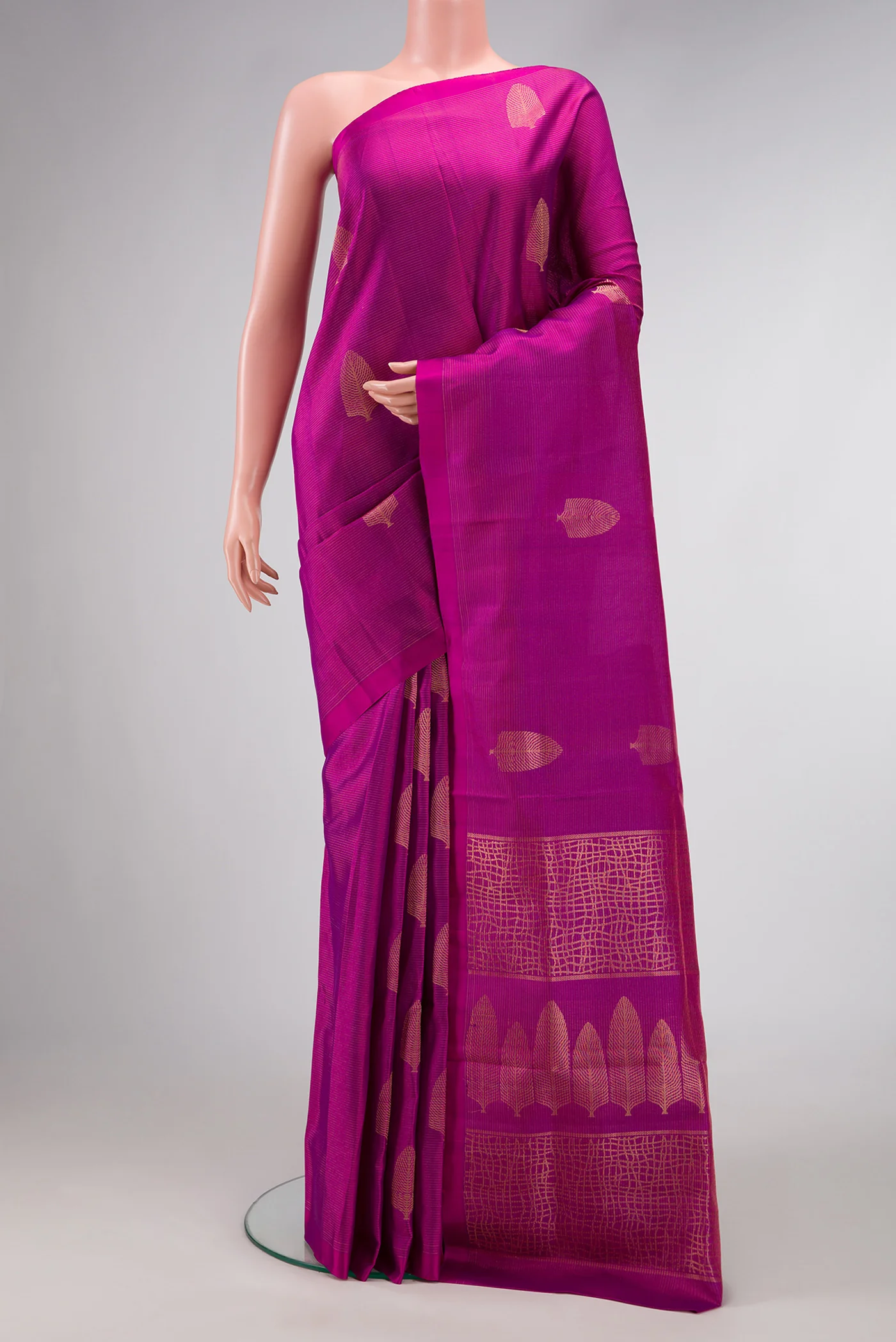 Purple Soft Silk Saree