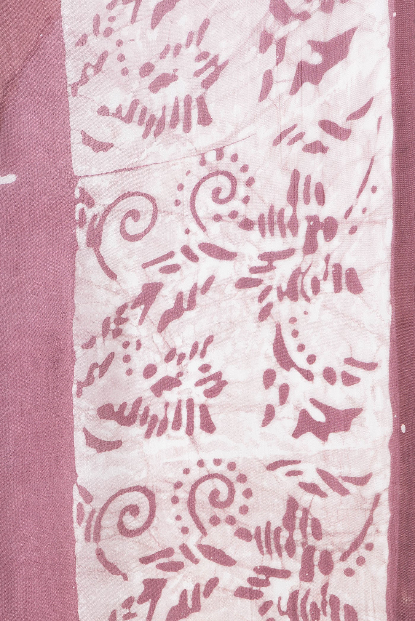 Mauve Printed Silk Saree - Image 3