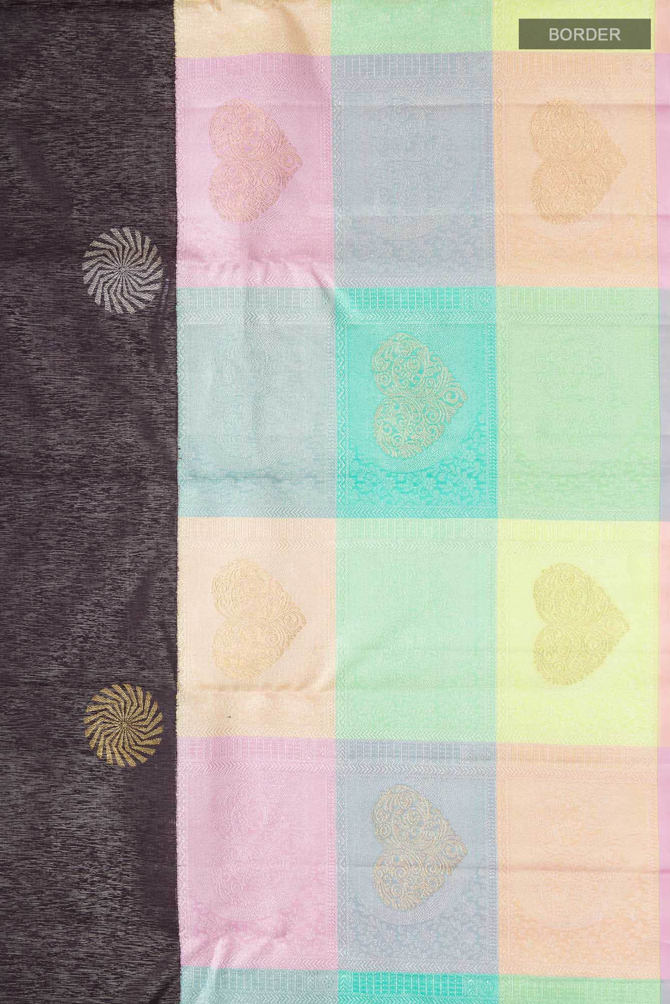 Purple Kanchipuram Silk Saree - Image 6