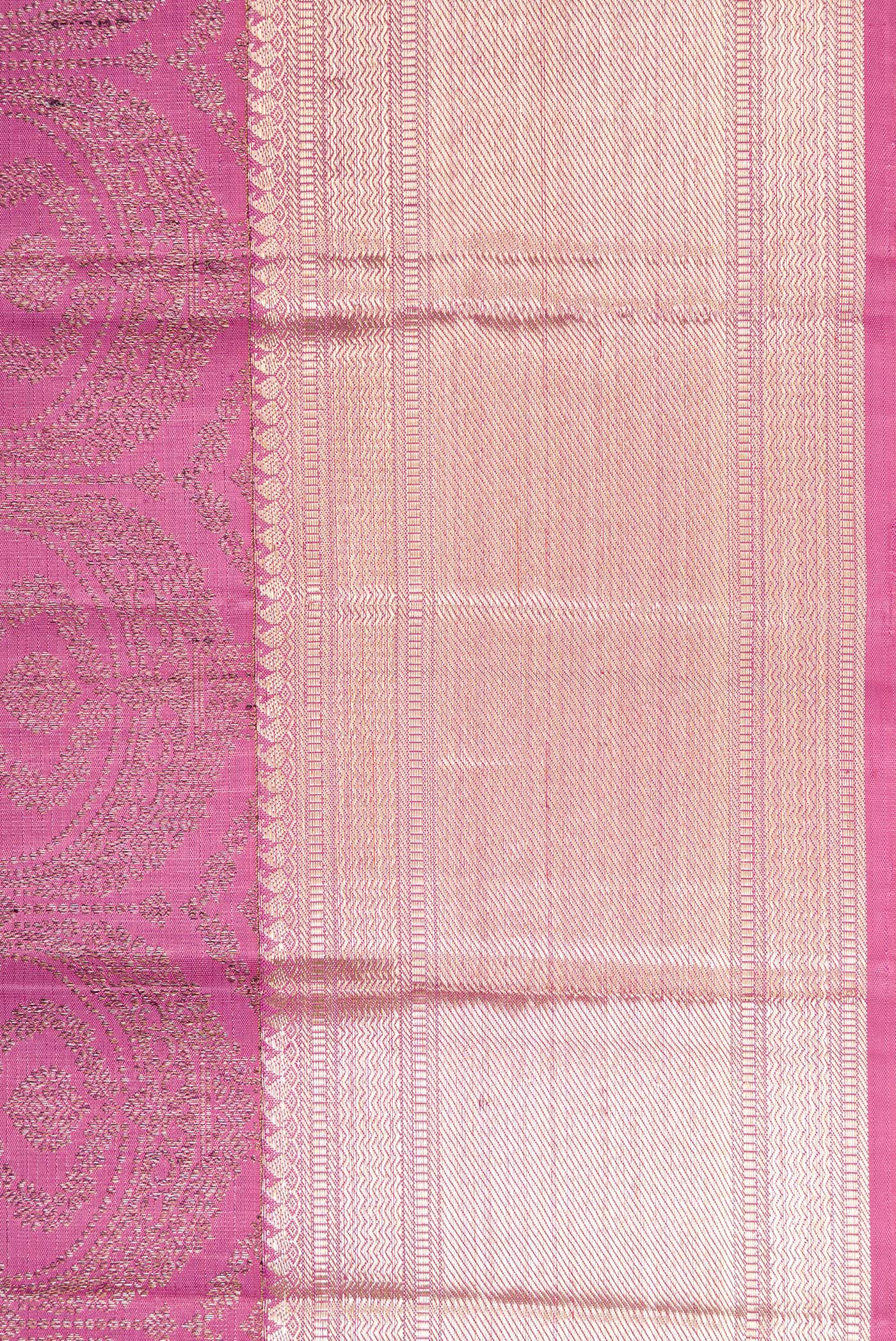 Purple Kanchipuram Silk Saree - Image 3