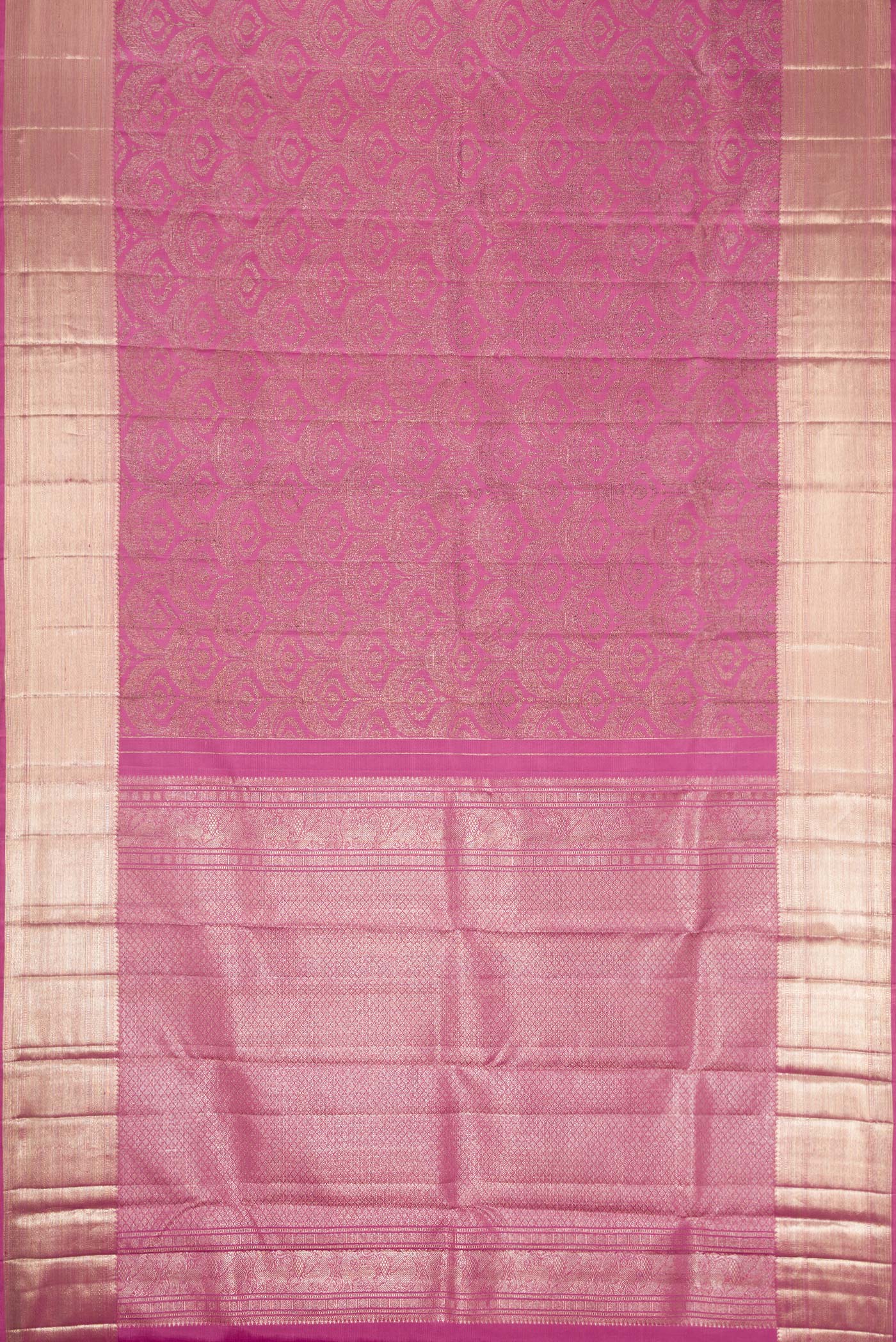 Purple Kanchipuram Silk Saree - Image 6