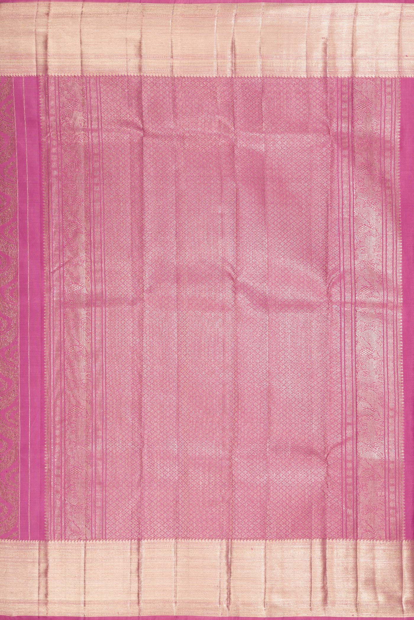 Purple Kanchipuram Silk Saree - Image 7