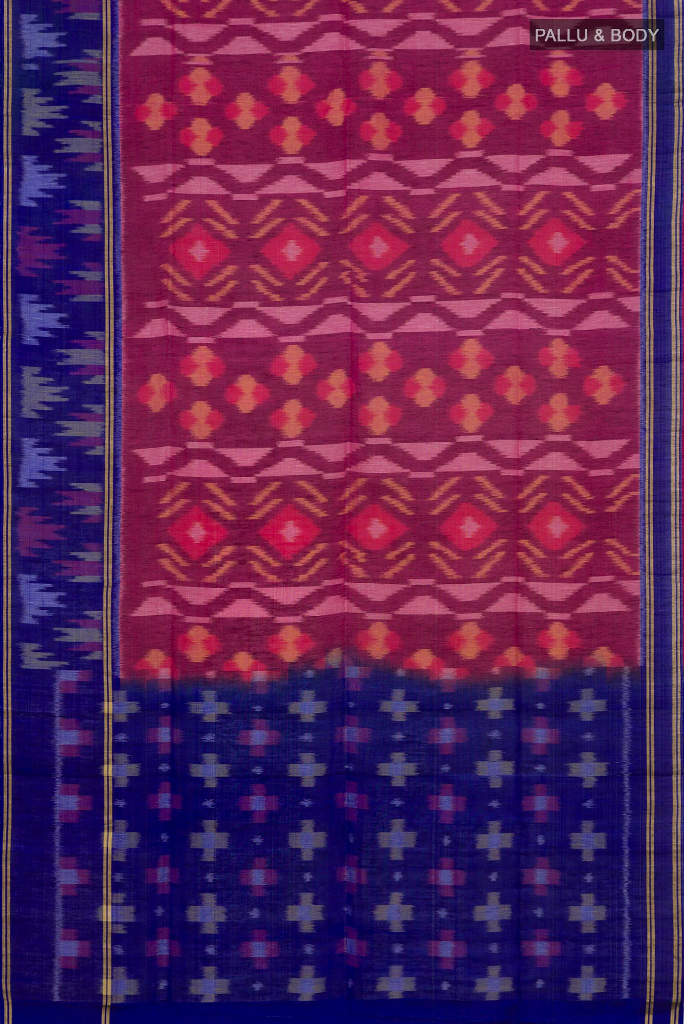 Purple Soft Silk Saree - Image 5