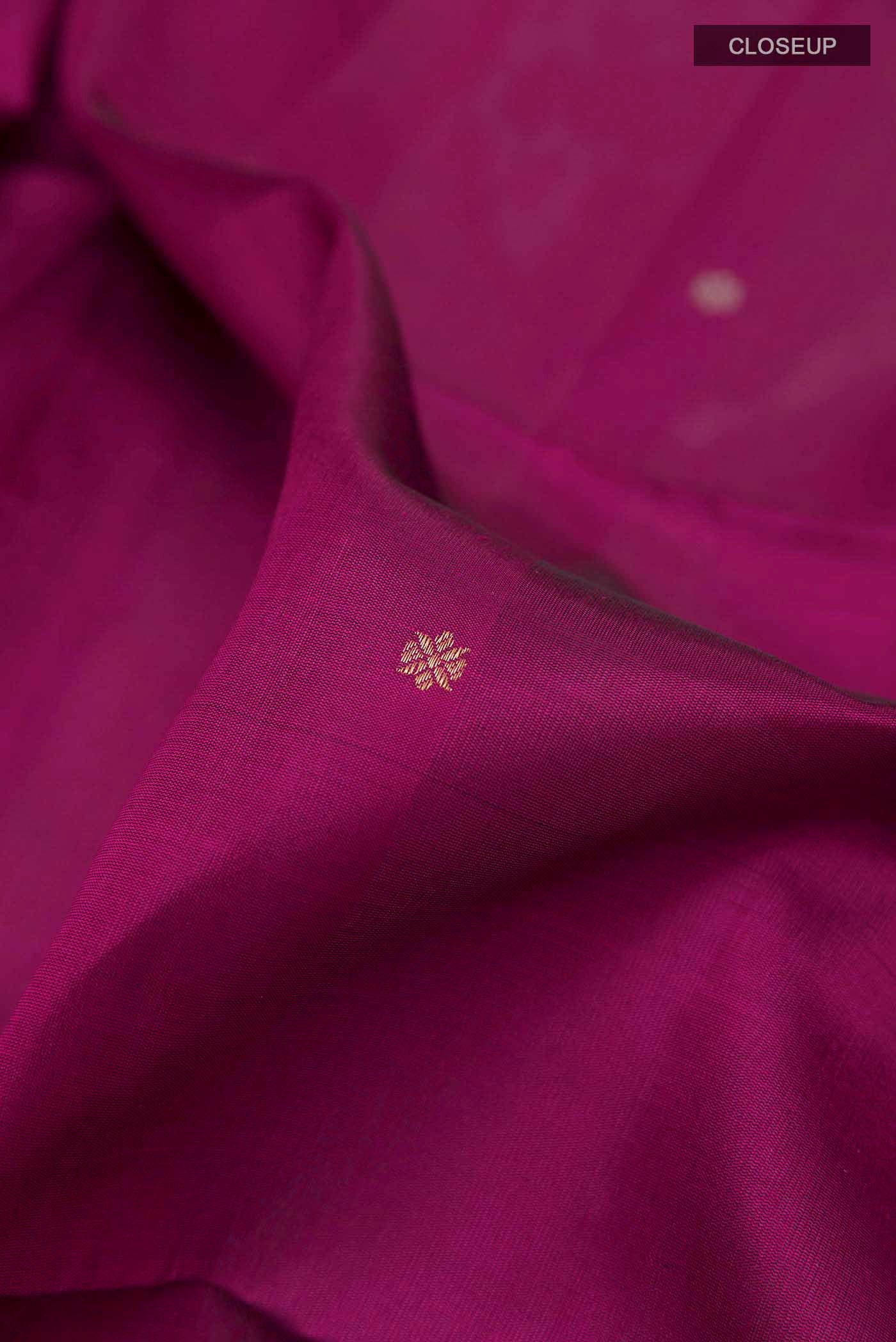 Purple Soft Silk Saree - Image 2