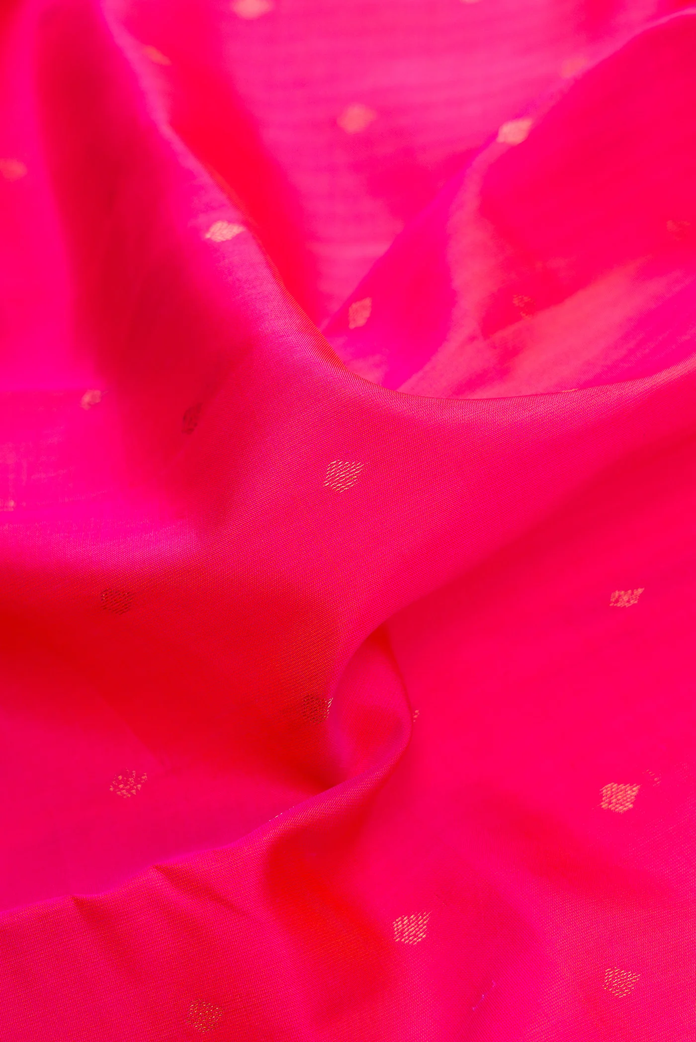 Rani Pink Kanchipuram Silk Saree - Image 2