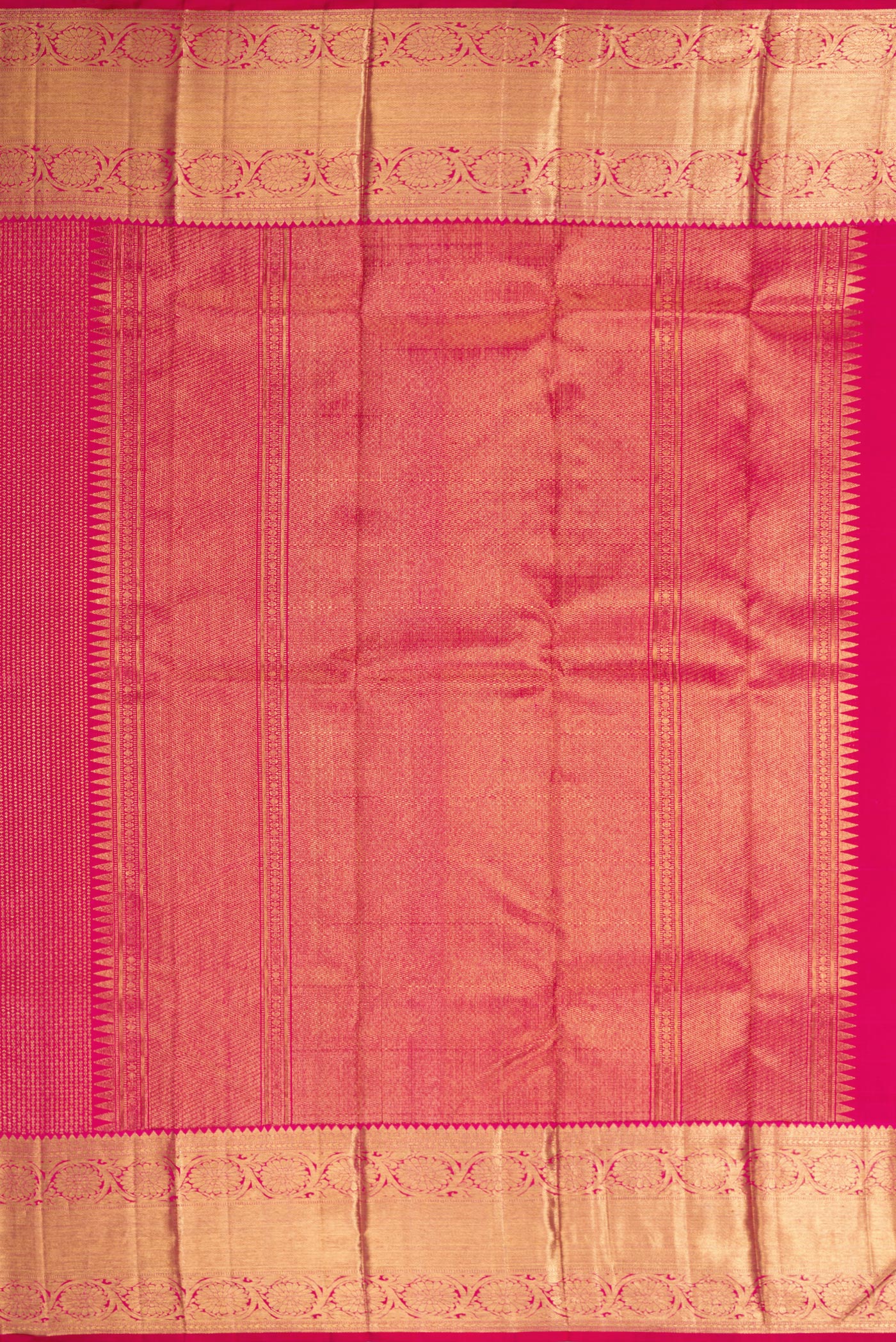 Pink Kanchipuram Silk Saree - Image 7