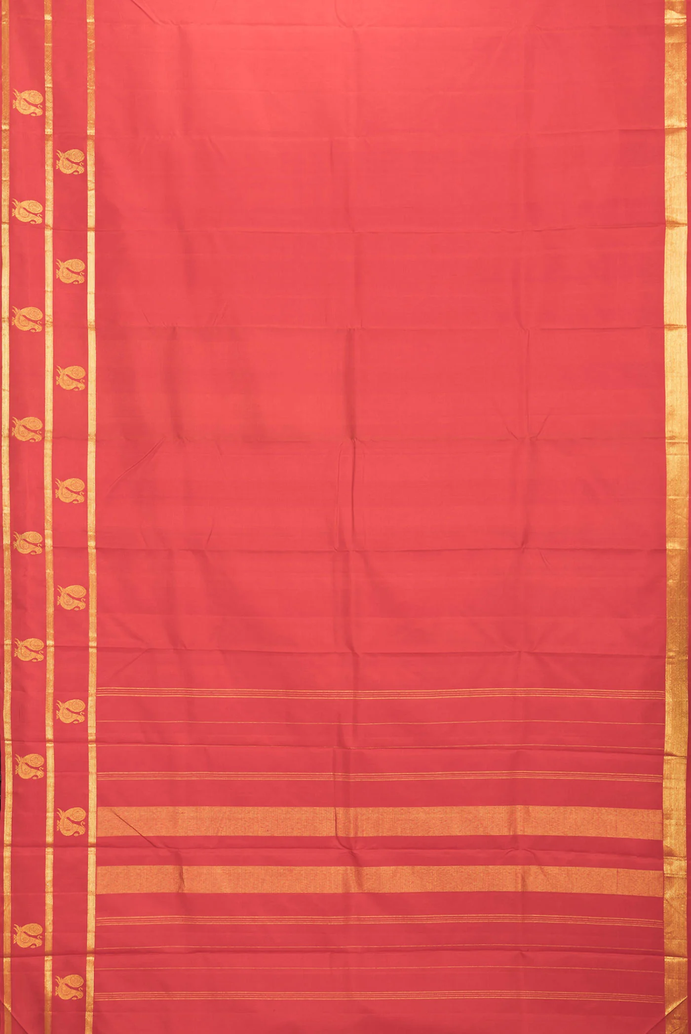 Red Kanchipuram Saree - Image 6
