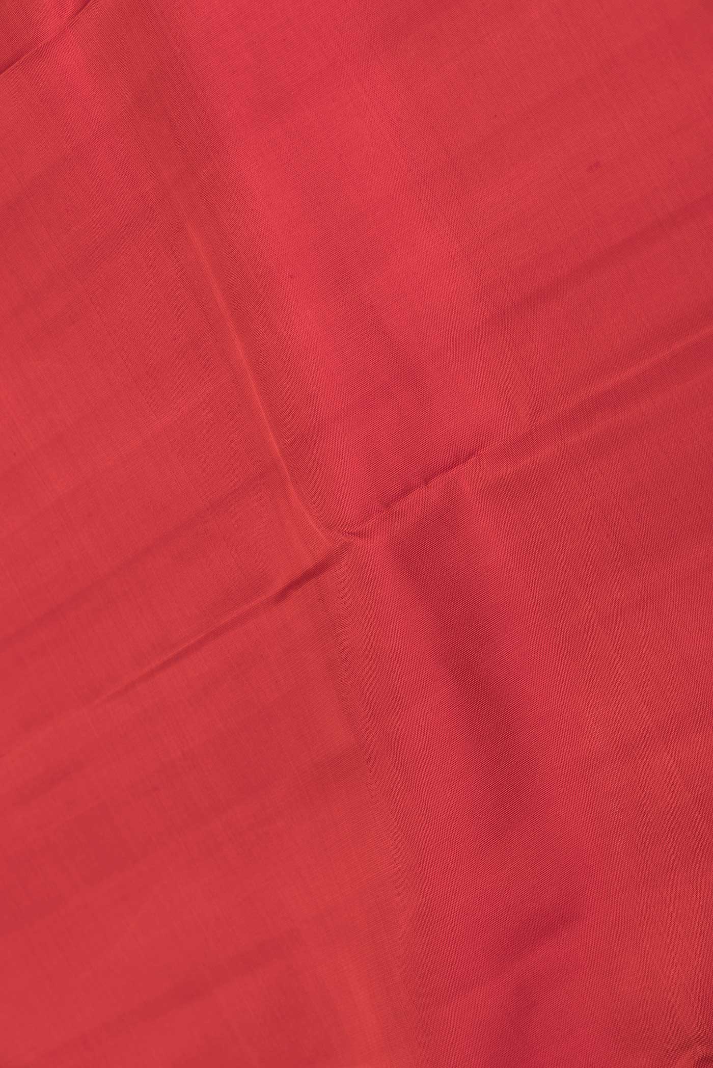 Red Dual Tone Kanjivaram Saree - Image 2